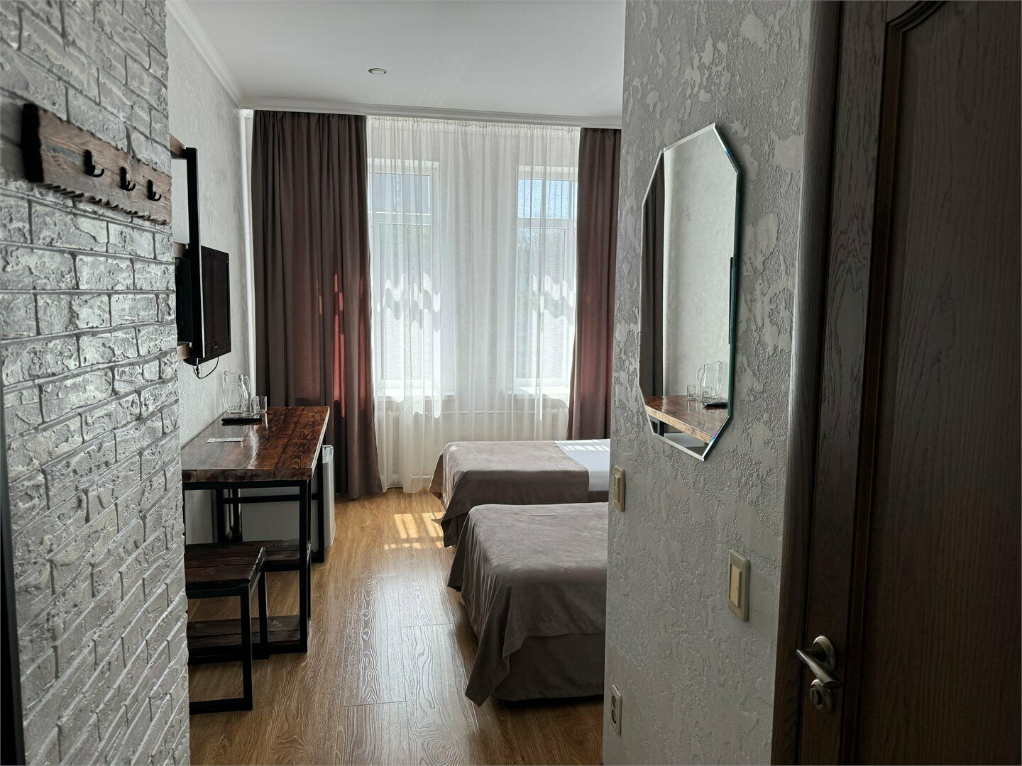 Стандартный двухместный номер с 1 кроватью или 2 отдельными кроватями