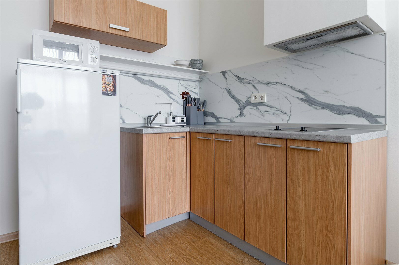 Двухкомнатные апартаменты с одной спальней (6-12 этаж)