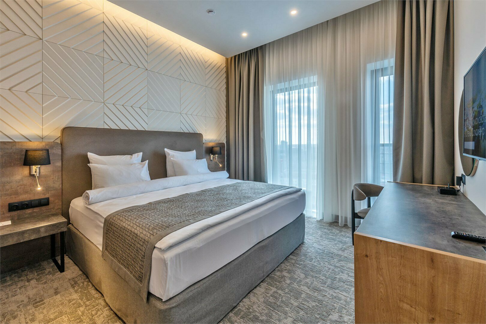 Сюит с двумя двуспальными кроватями