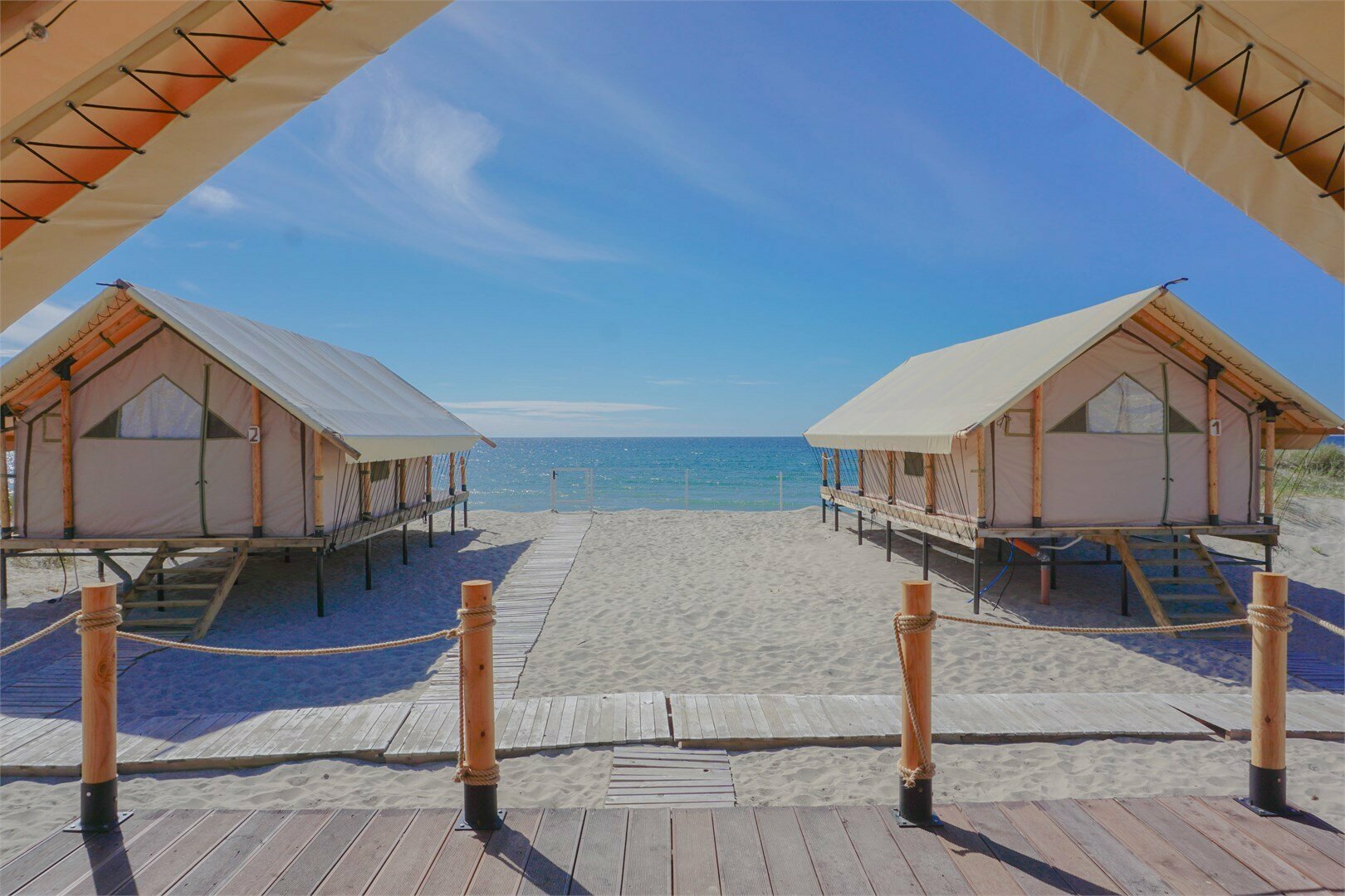 Тент-хаус с видом на море