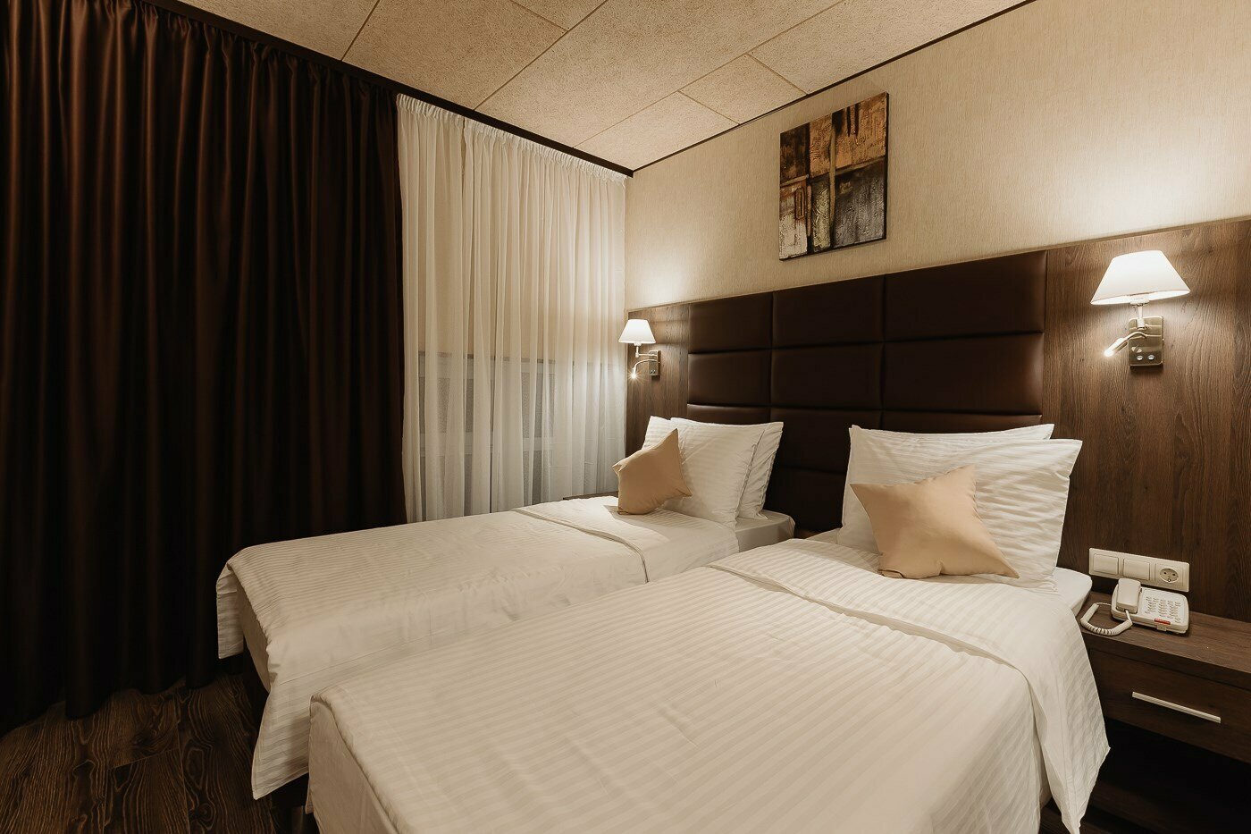 Стандартный двухместный номер с 2 отдельными кроватями