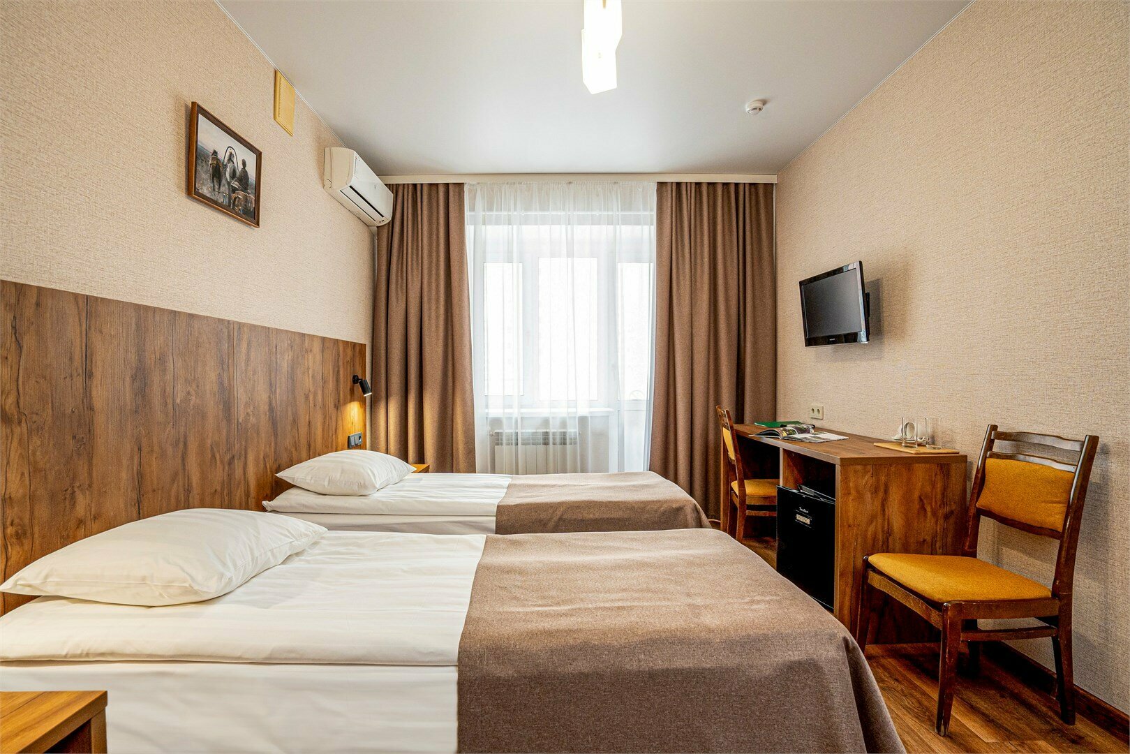 Стандартный двухместный номер с 1 кроватью или 2 отдельными кроватями