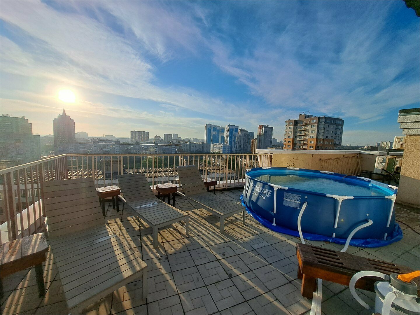 Улучшенная студия с террасой а