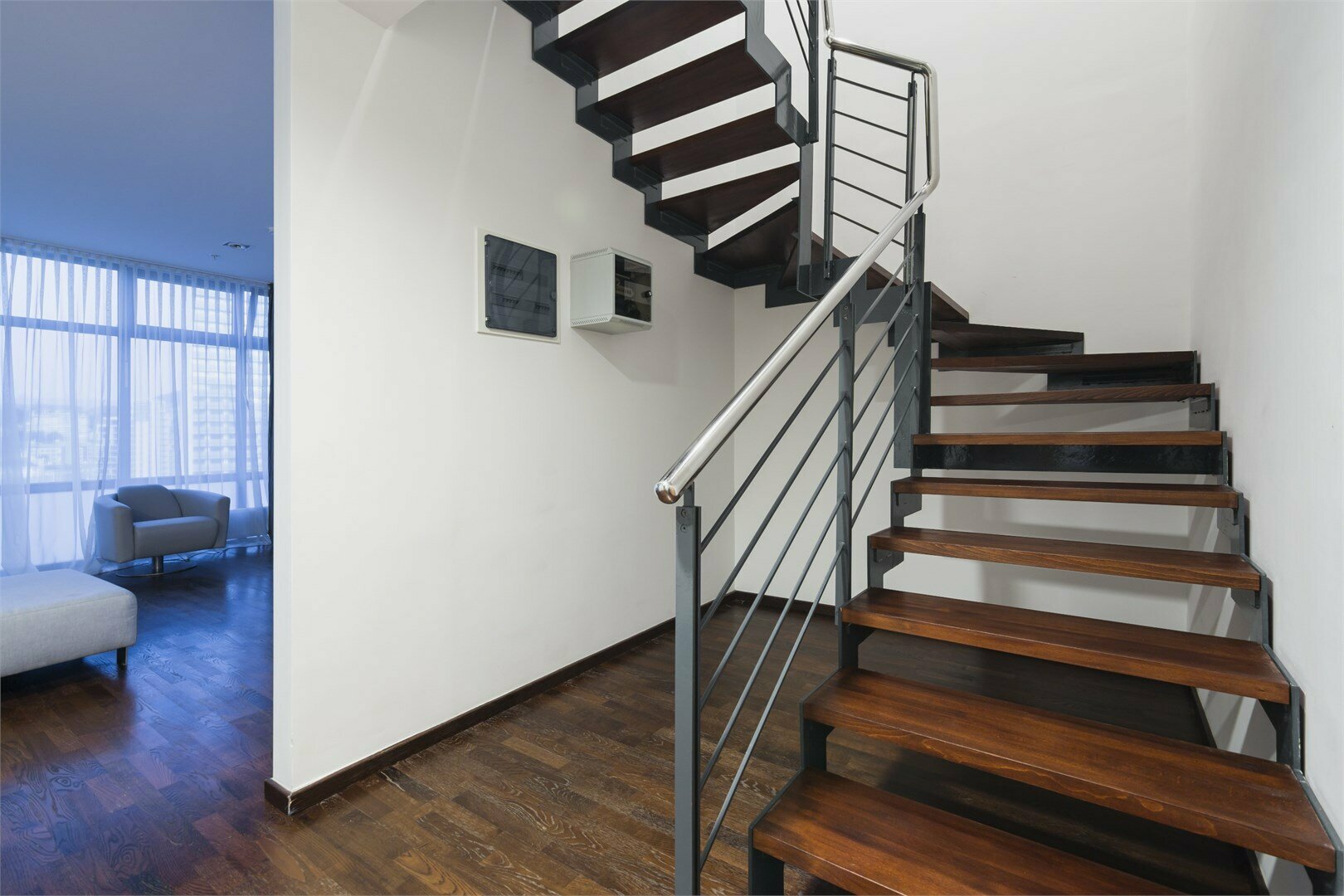 Двухэтажный апартамент с двумя спальнями (15 этаж), до 5ти взрослых в номере