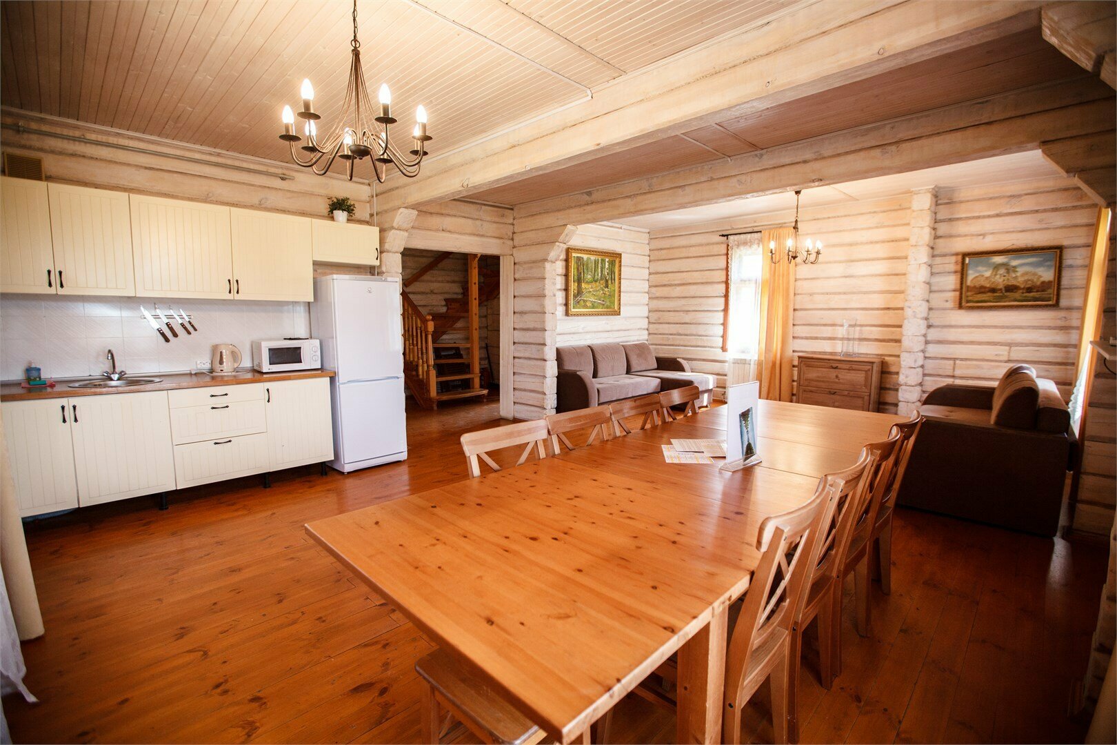 Коттедж №6 с финской сауной, беседкой, мангалом