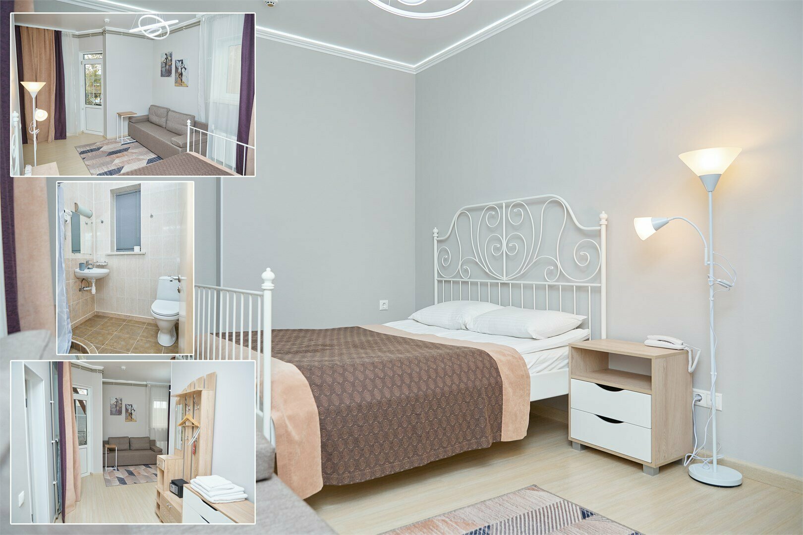 Комфорт с двухспальной кроватью (корпус 1,2)