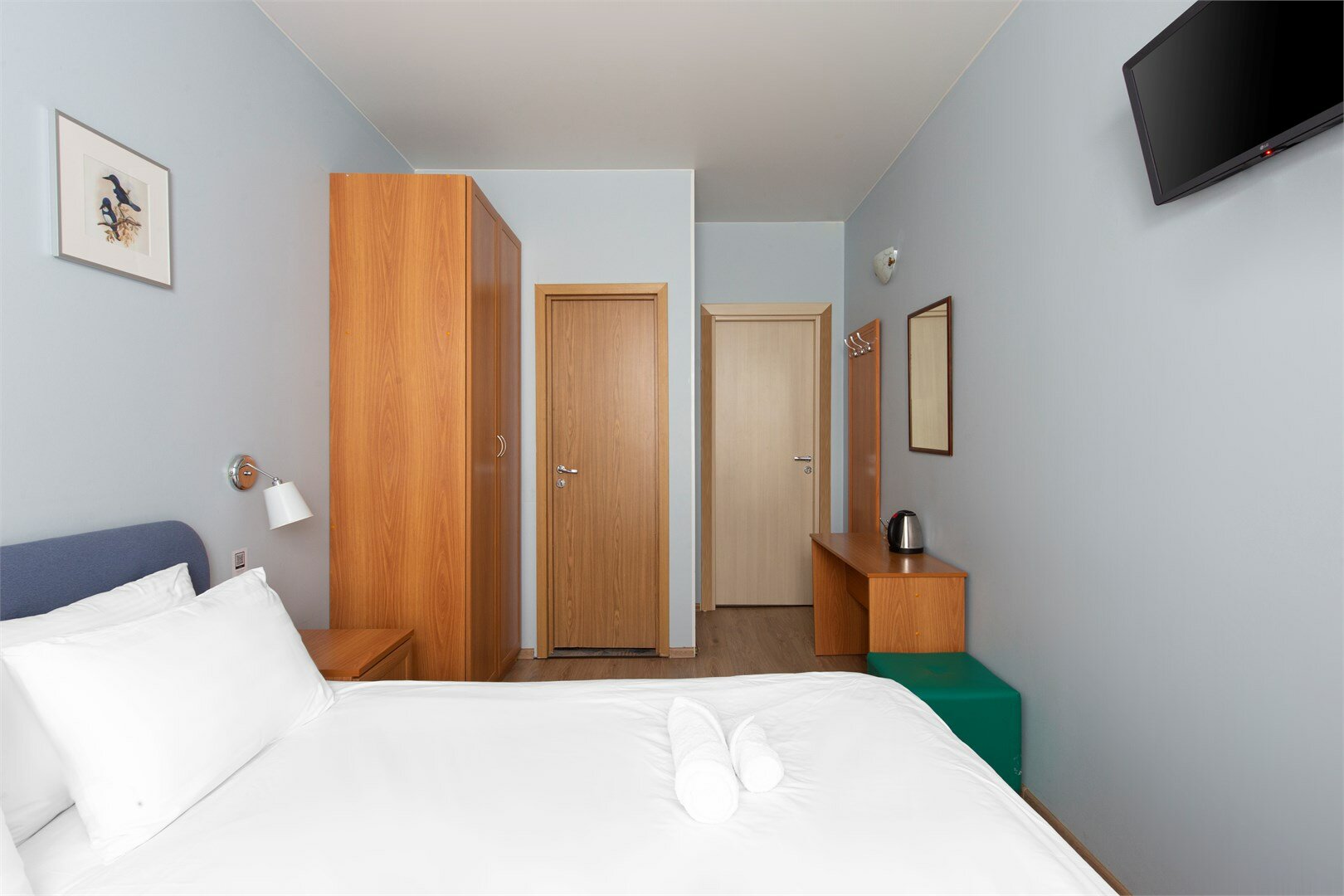 Стандартный номер с одной большой или двумя раздельными кроватями