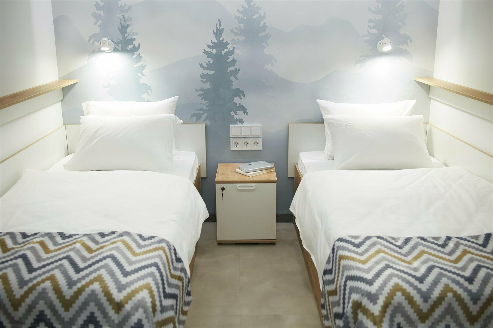 Двухместный номер с 2 раздельными кроватями