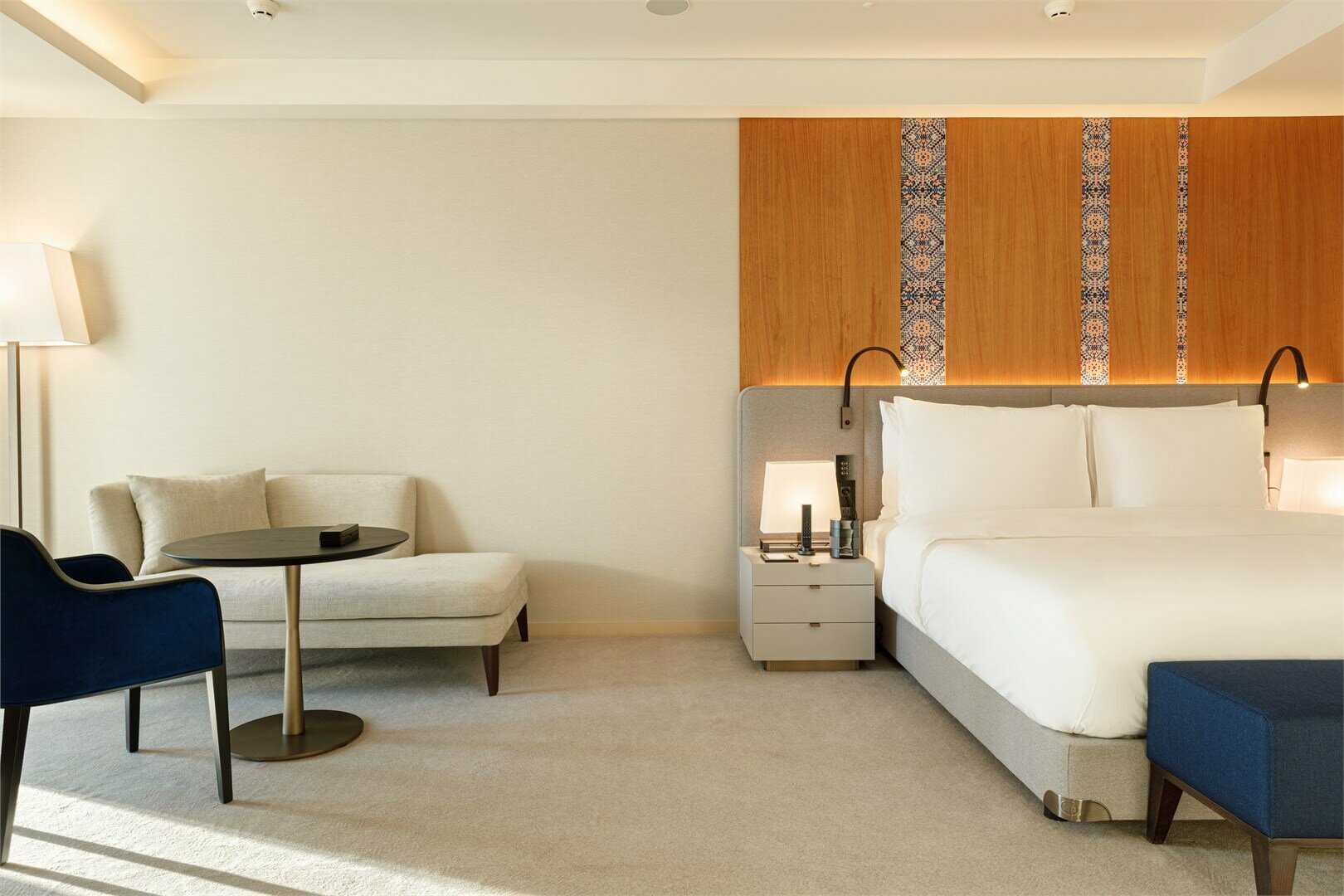 Делюкс с видом на море | 1 большая кровать | доступ в Представительскую гостиную