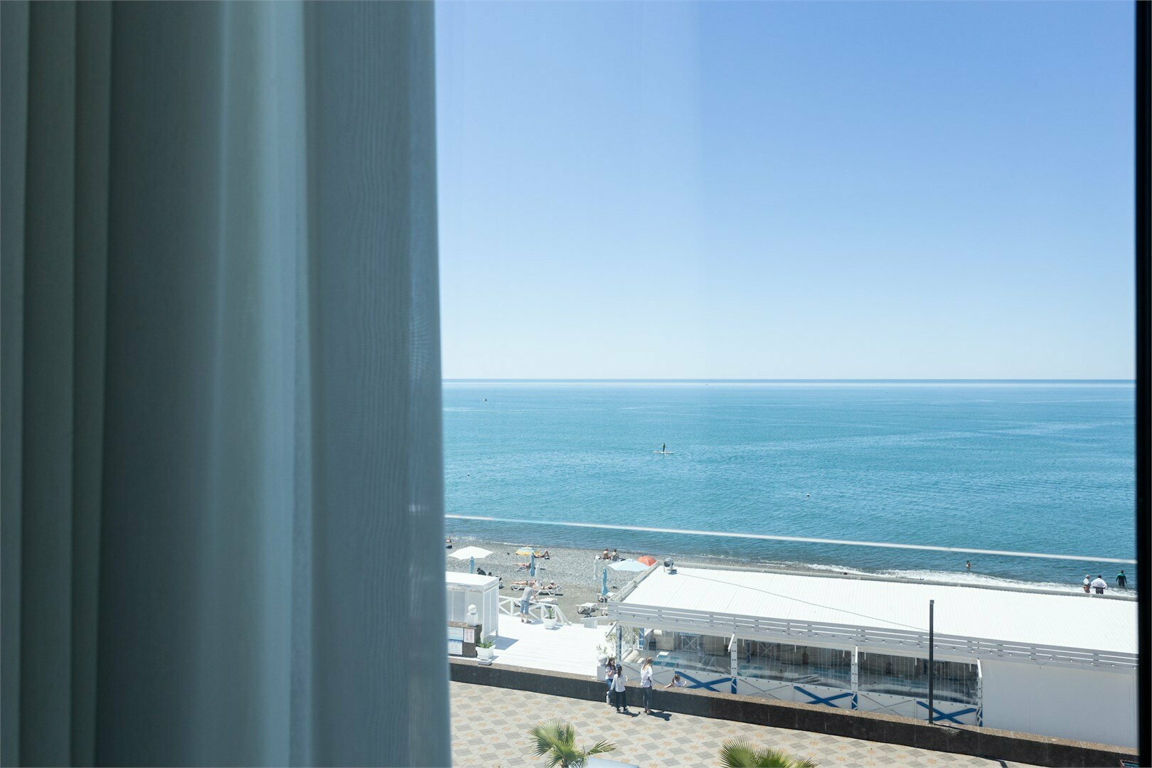 Делюкс с двуспальной кроватью и видом на море