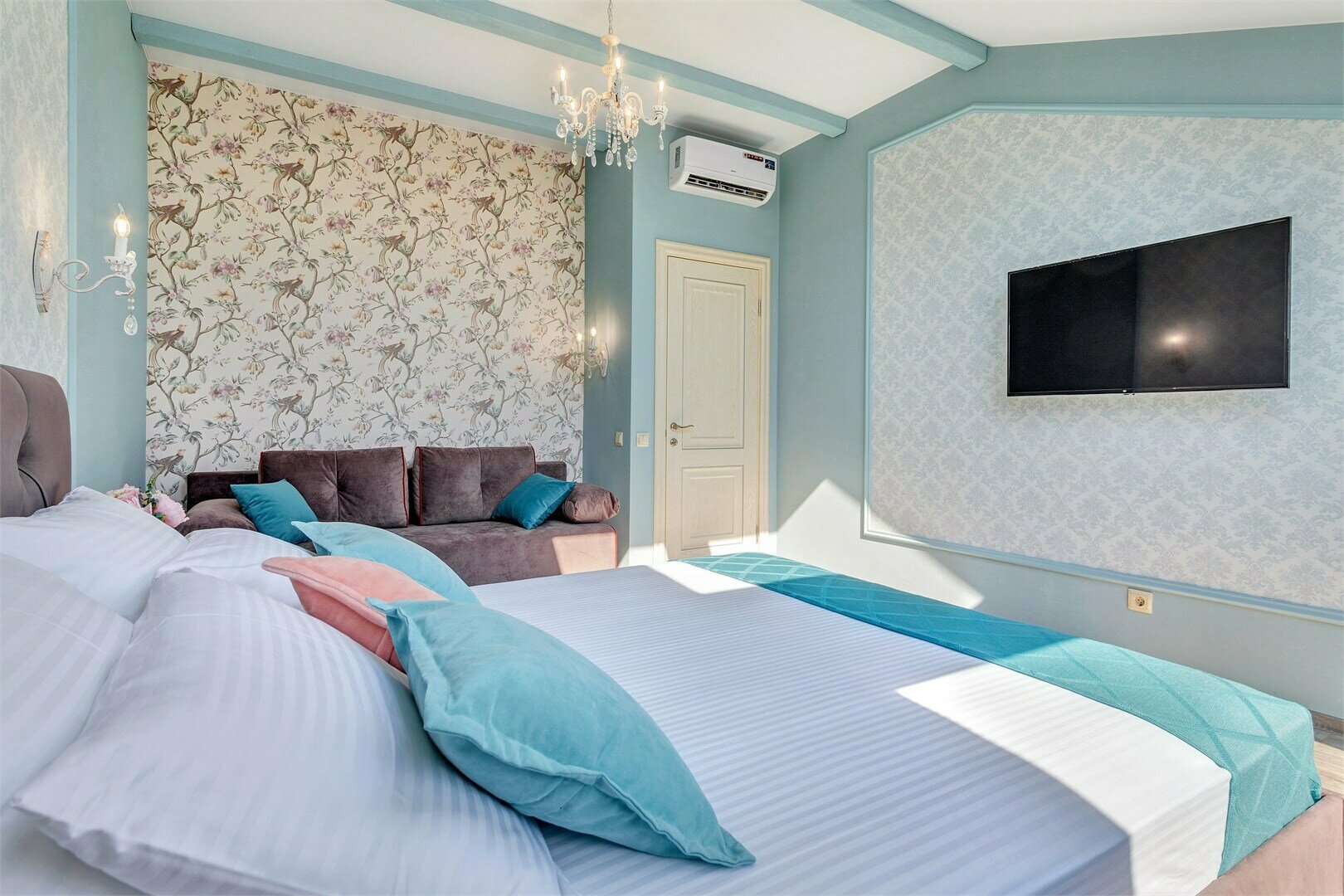 Апартаменты Делюкс с видом на море (2 комнаты, 56 кв.м)