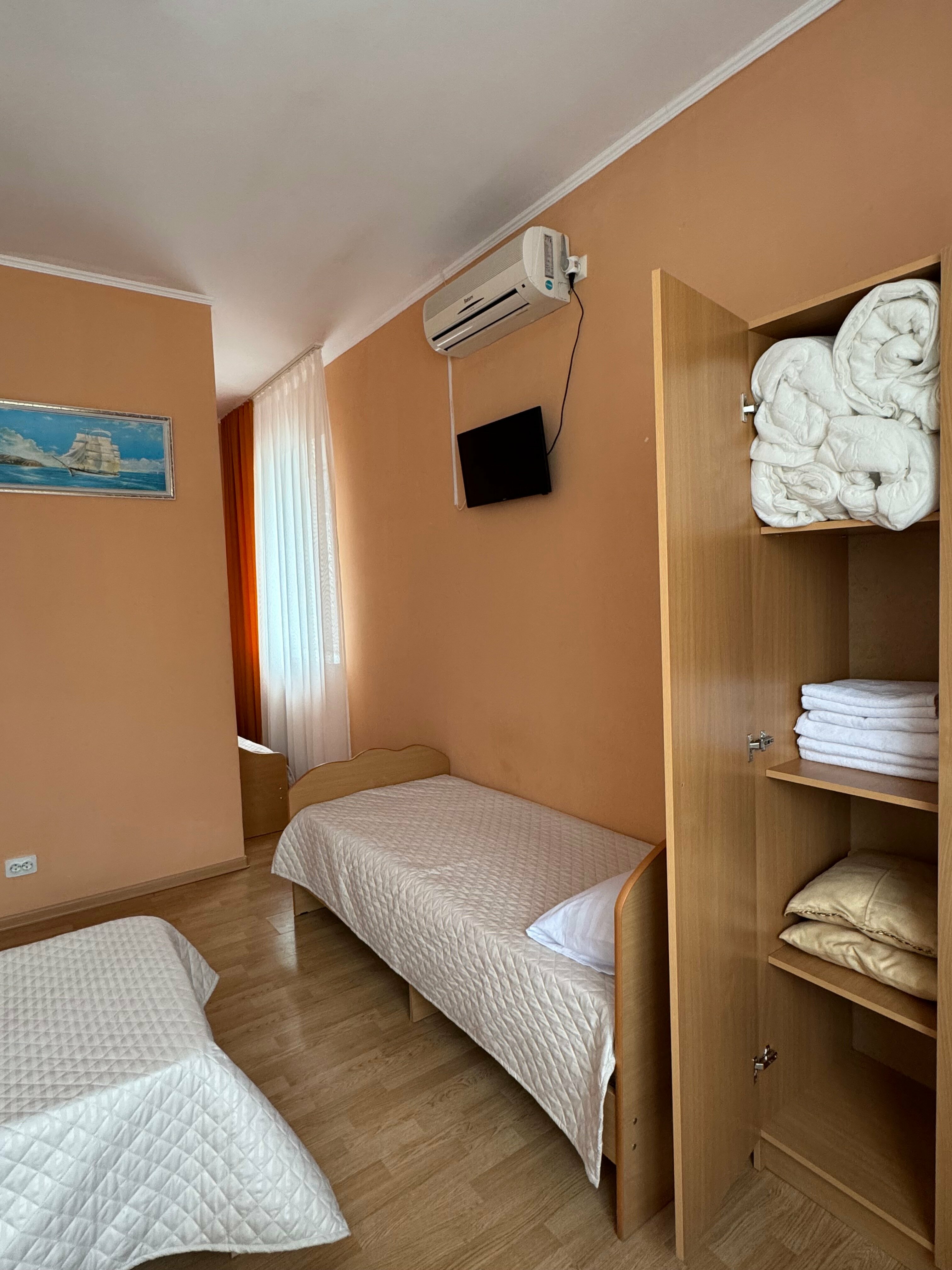 Семейный номер с душем