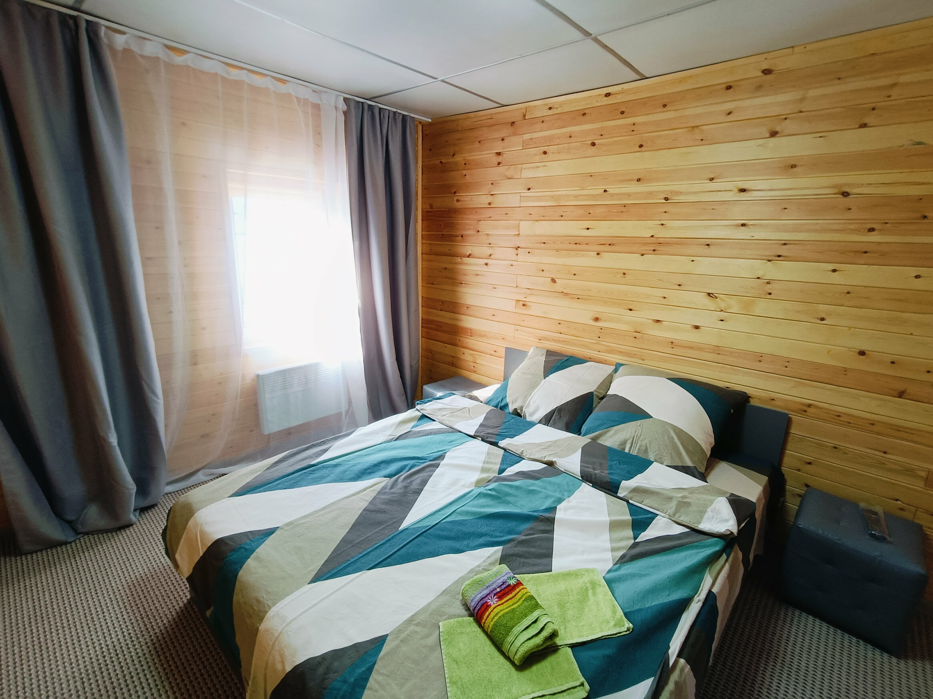 Двухместный номер с 1 кроватью и видом на горы