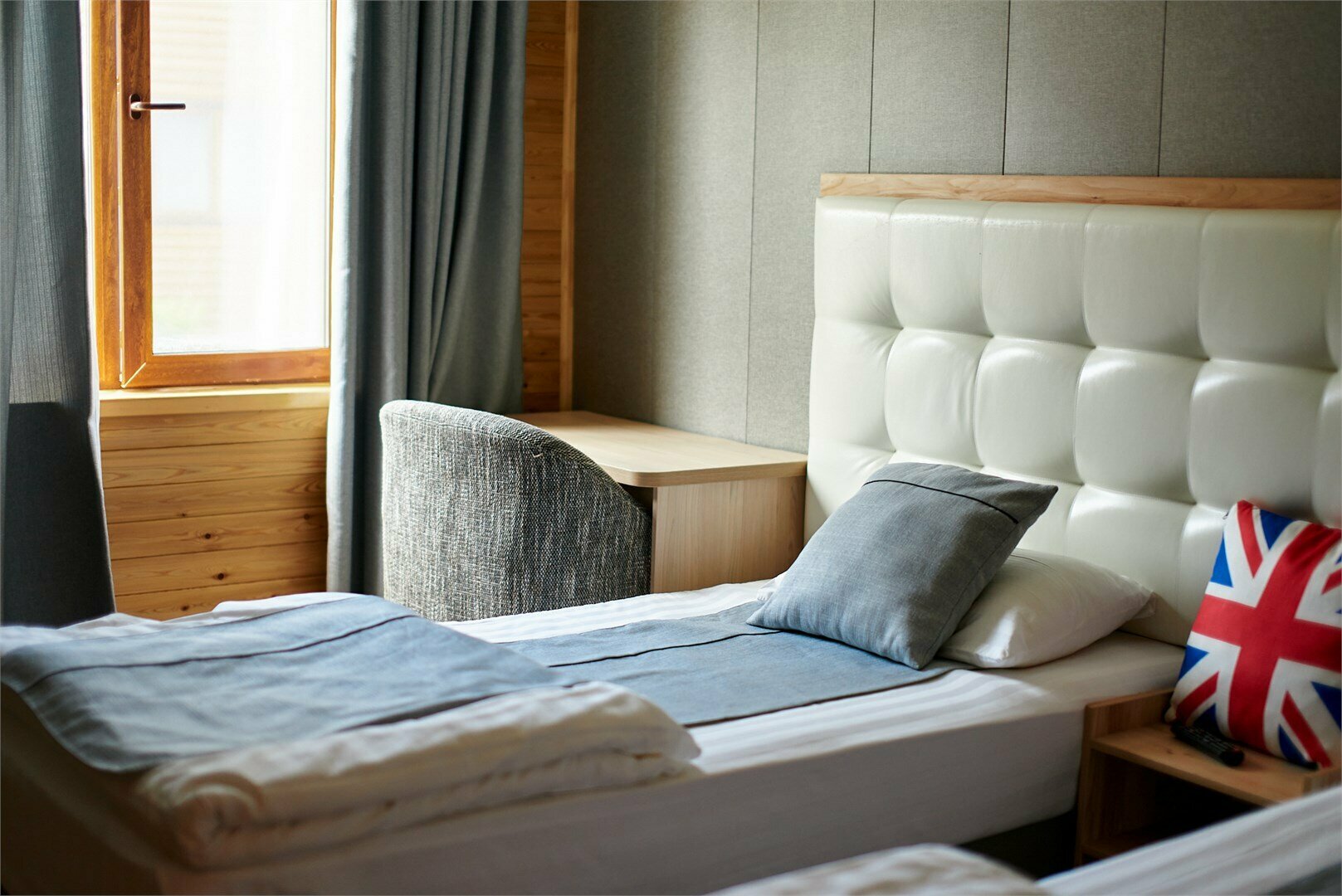 Стандартный двухместный номер с 2 отдельными кроватями, вид на море