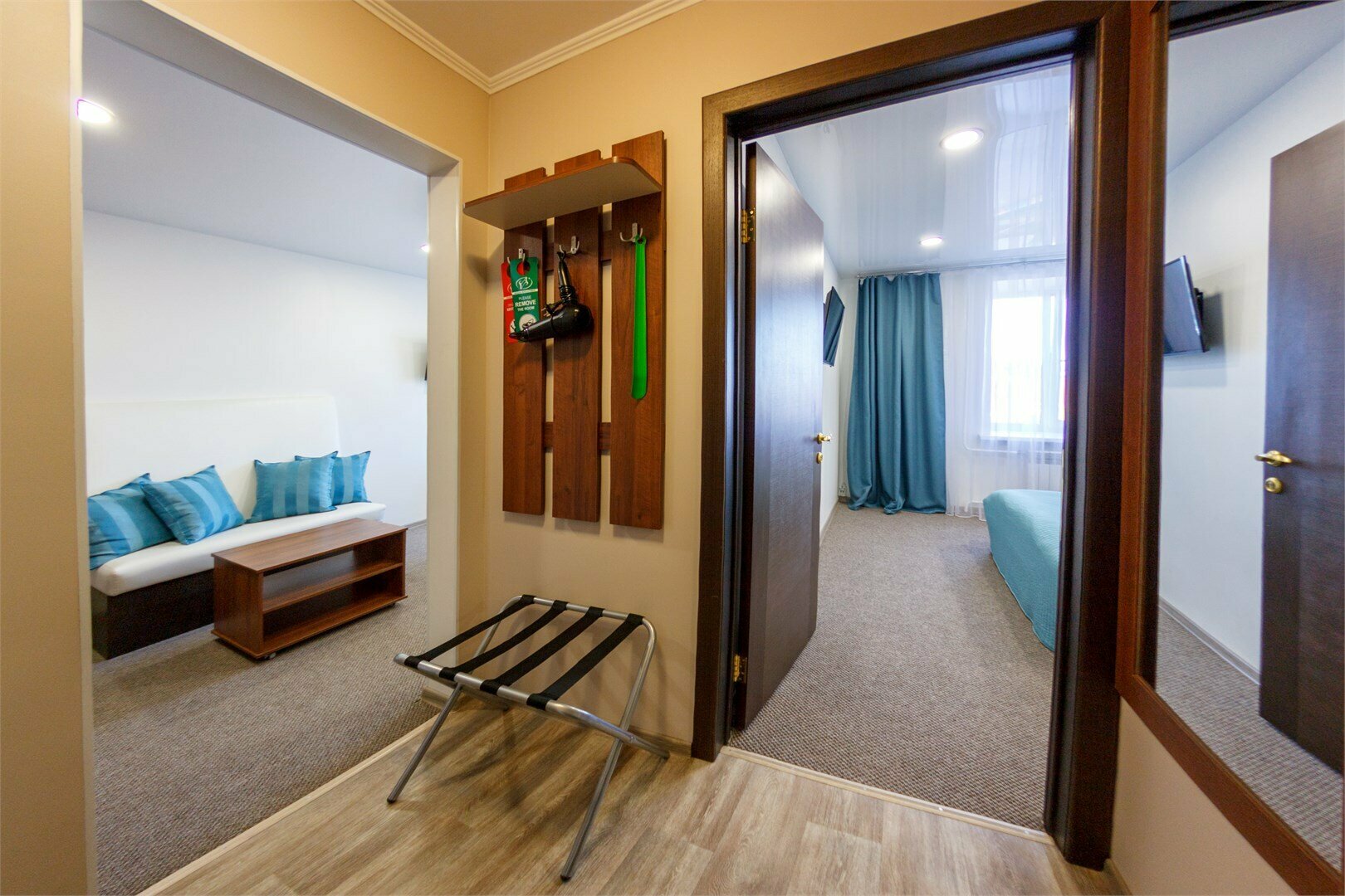 Двухместный номер с 2 двуспальными кроватями