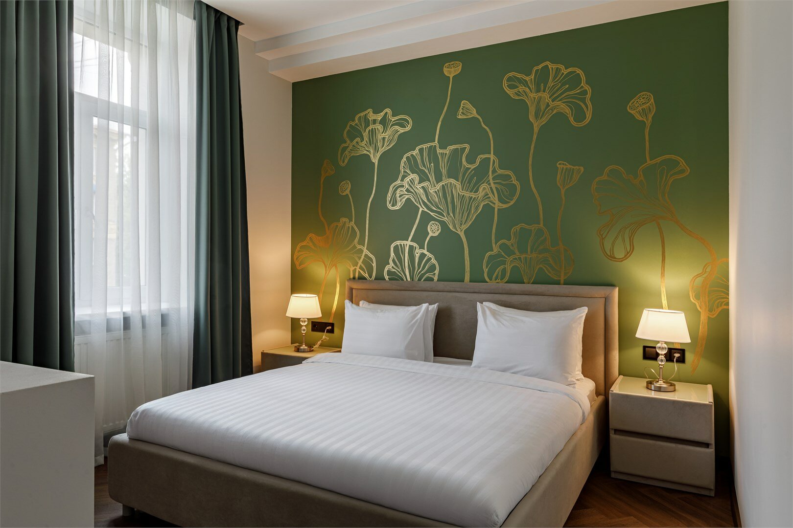 Делюкс с двуспальной кроватью