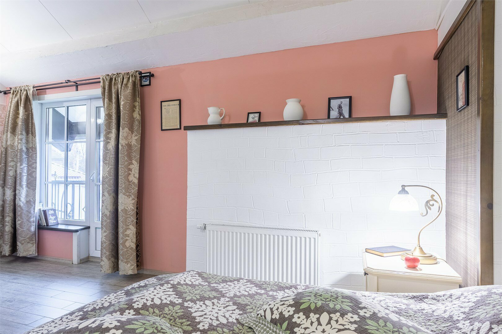 Двухместный номер Делюкс с 1 кроватью и балконом