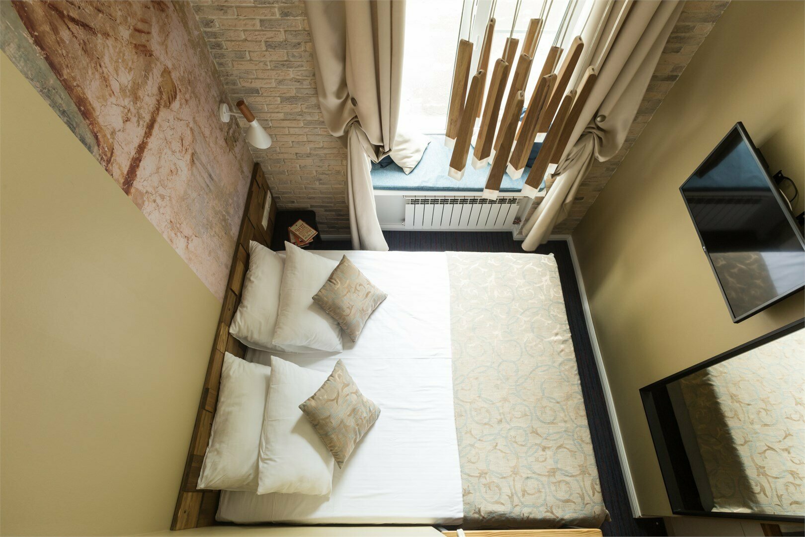 Стандартный двухместный номер с 1 кроватью или 2 раздельными кроватями