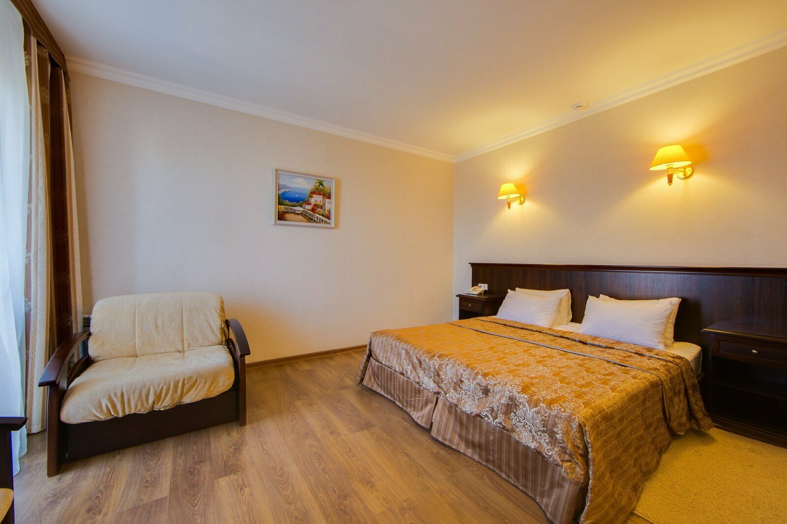 Стандартный двухместный номер с 1 кроватью или 2 отдельными кроватями