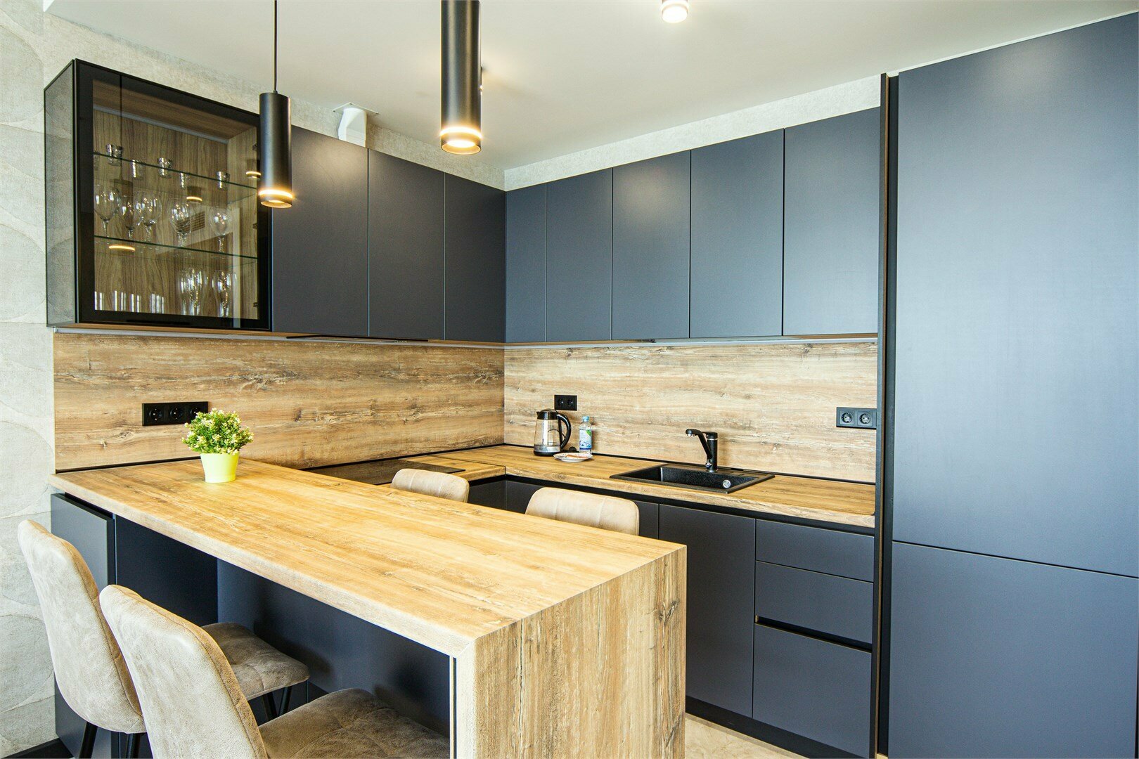 Апартаменты с 1 спальней