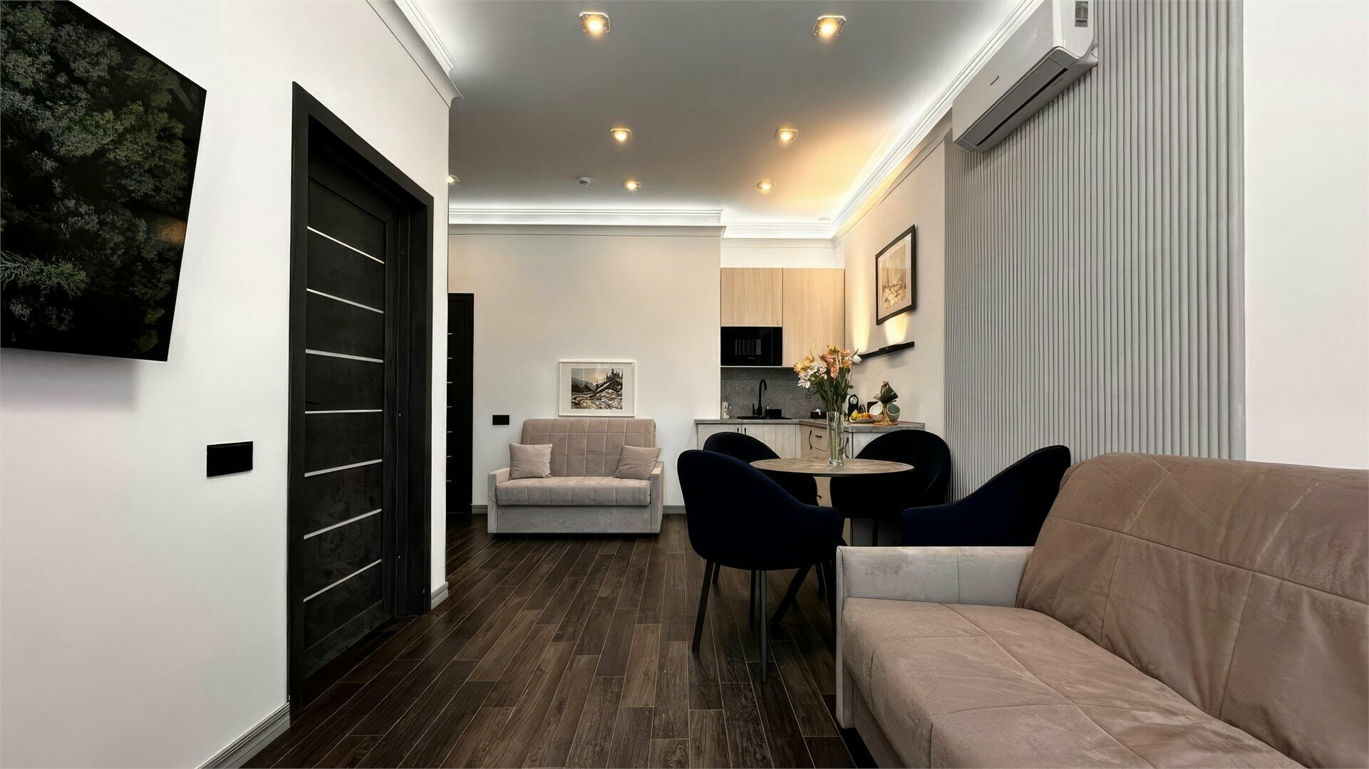 Апартаменты с гостиной