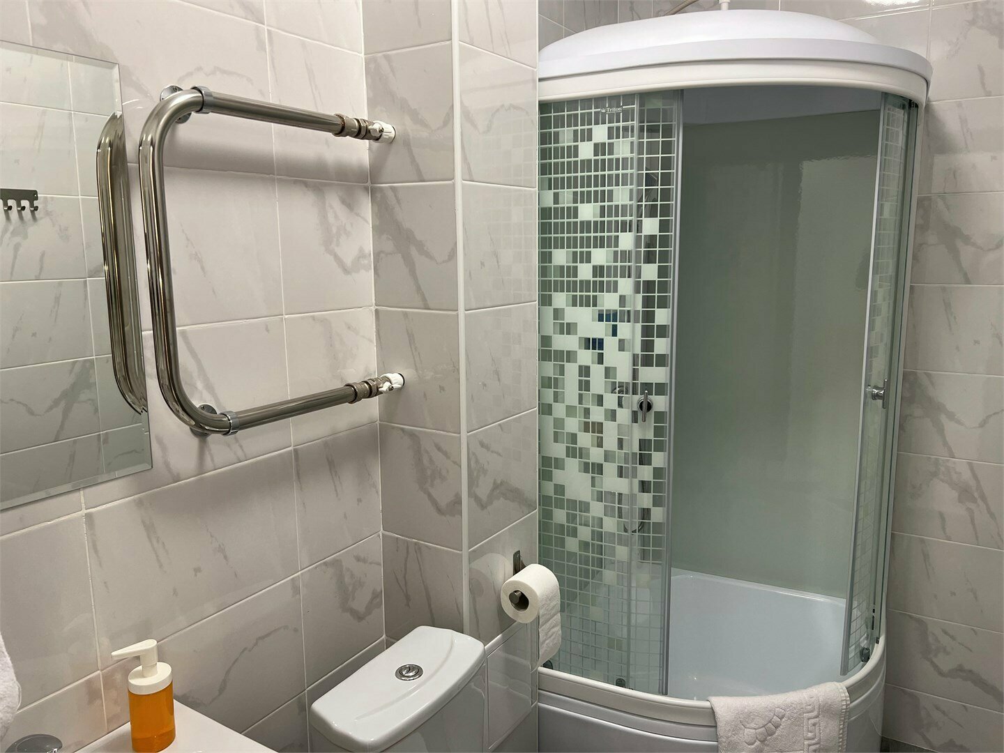 Новый корпус трехместный номер с лоджией и кондиционером 35 м2