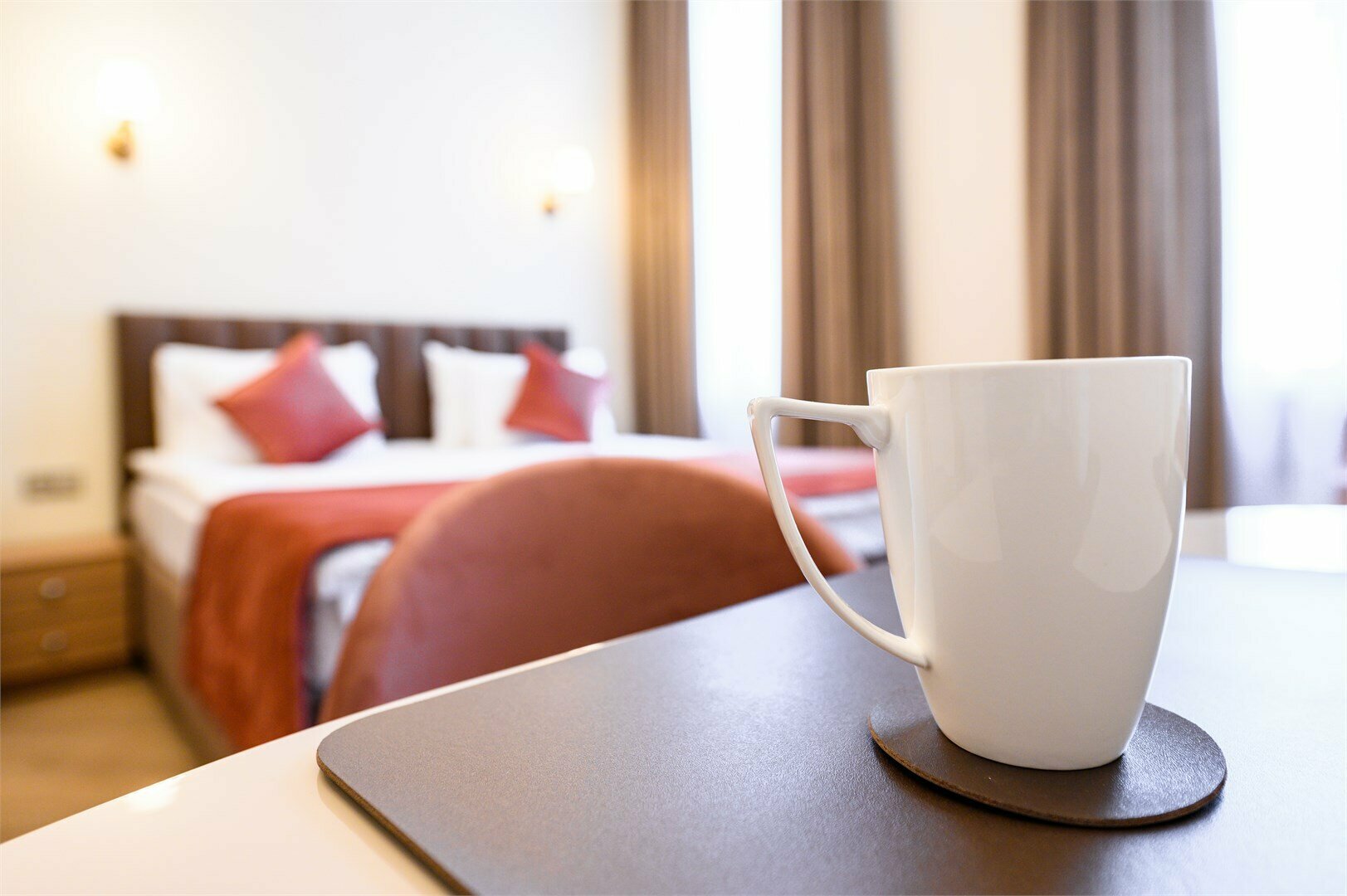 Апартаменты "King-Size" (Coral L) №2 с видом на улицу