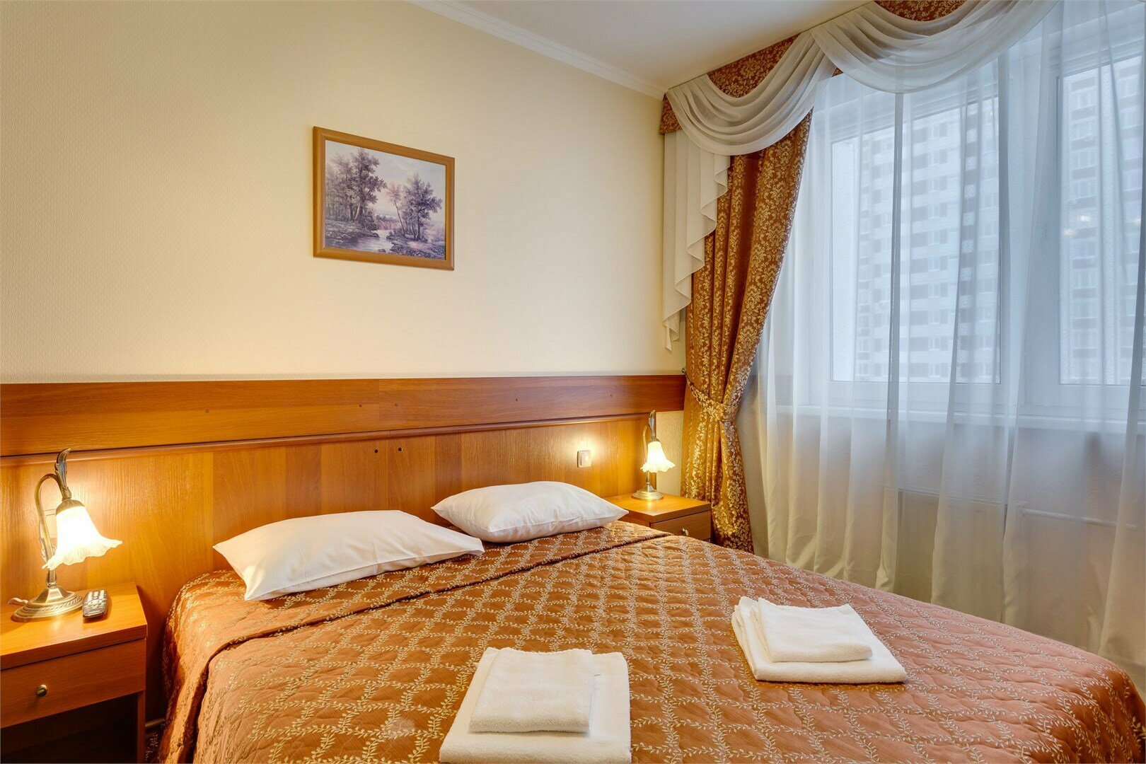 Двухкомнатные апартаменты  с двумя спальнями (4 местные)