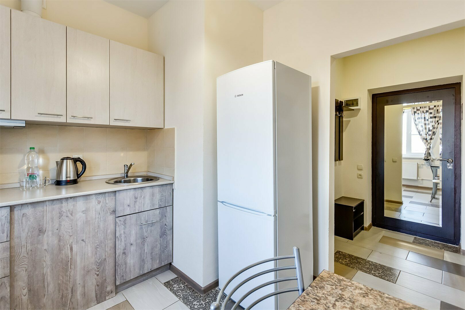 Апартаменты Делюкс Твин с балконом со своим санузлом и кухней