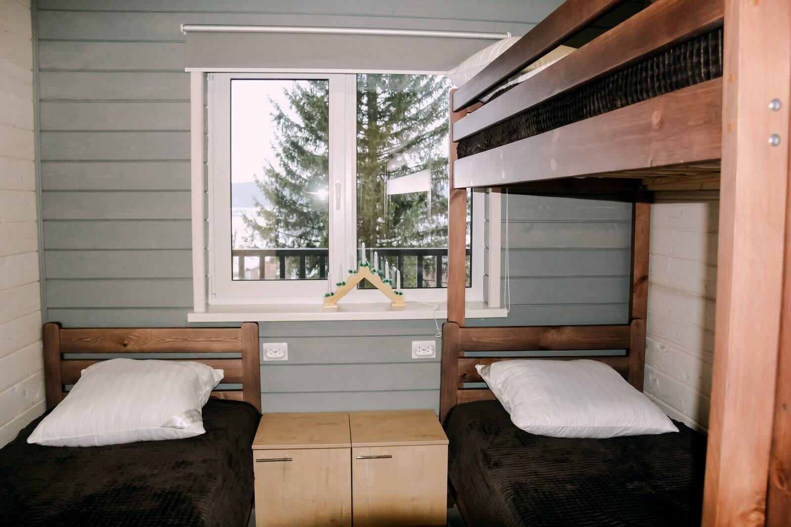 Дом на горе с сауной 65м2