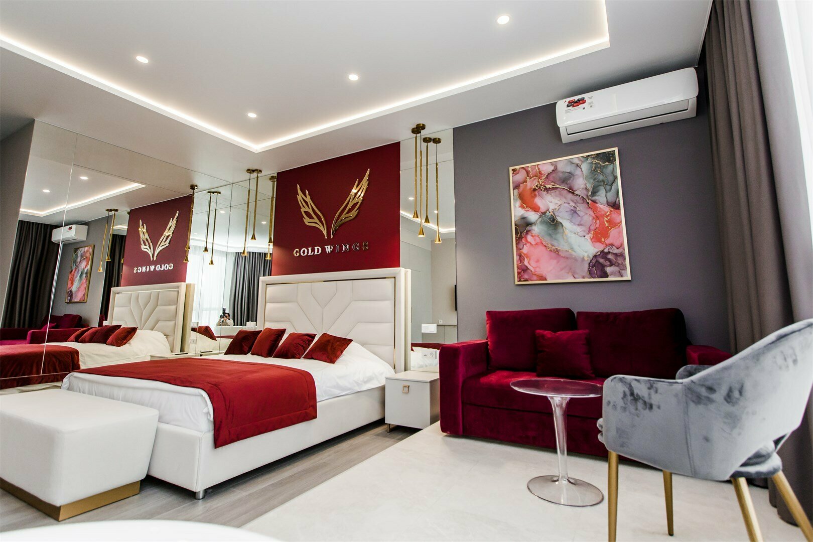 Апартаменты с боковым или прямым видом на море (1 комната)