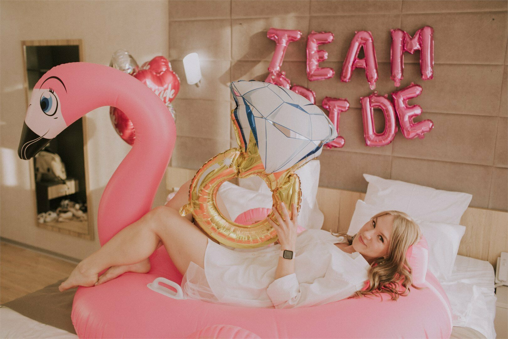 Номер-студия с кроватью размера «king-size»