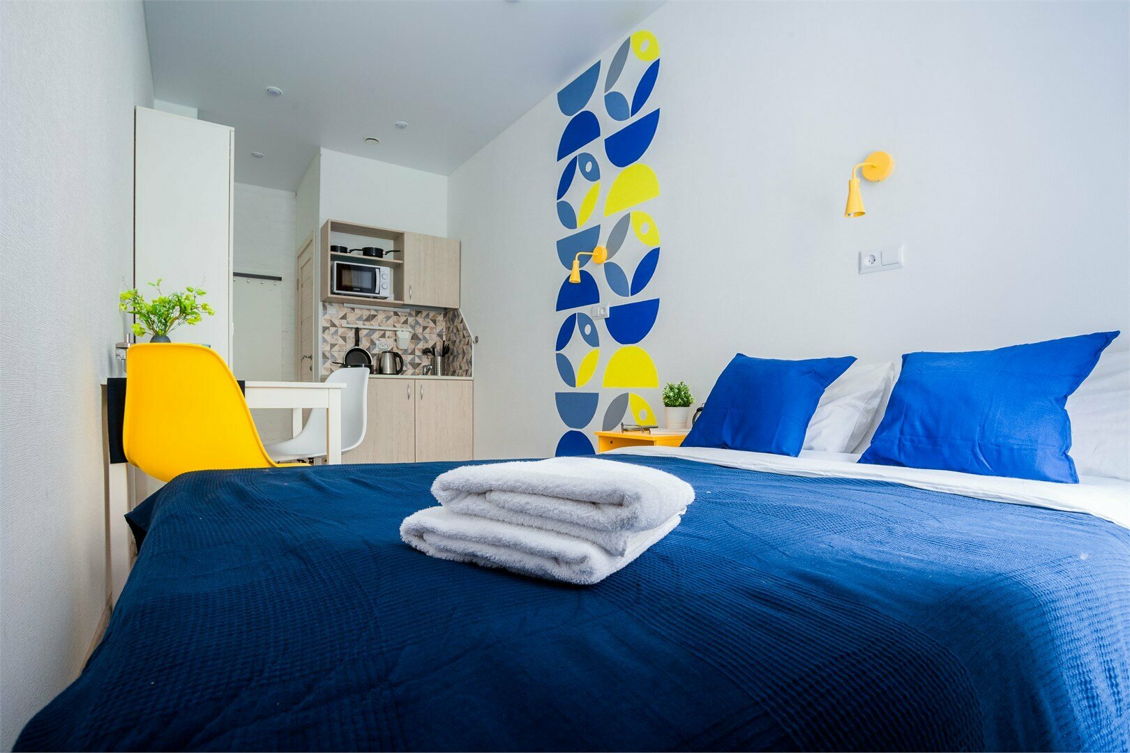 Стандарт с 1 двуспальной кроватью