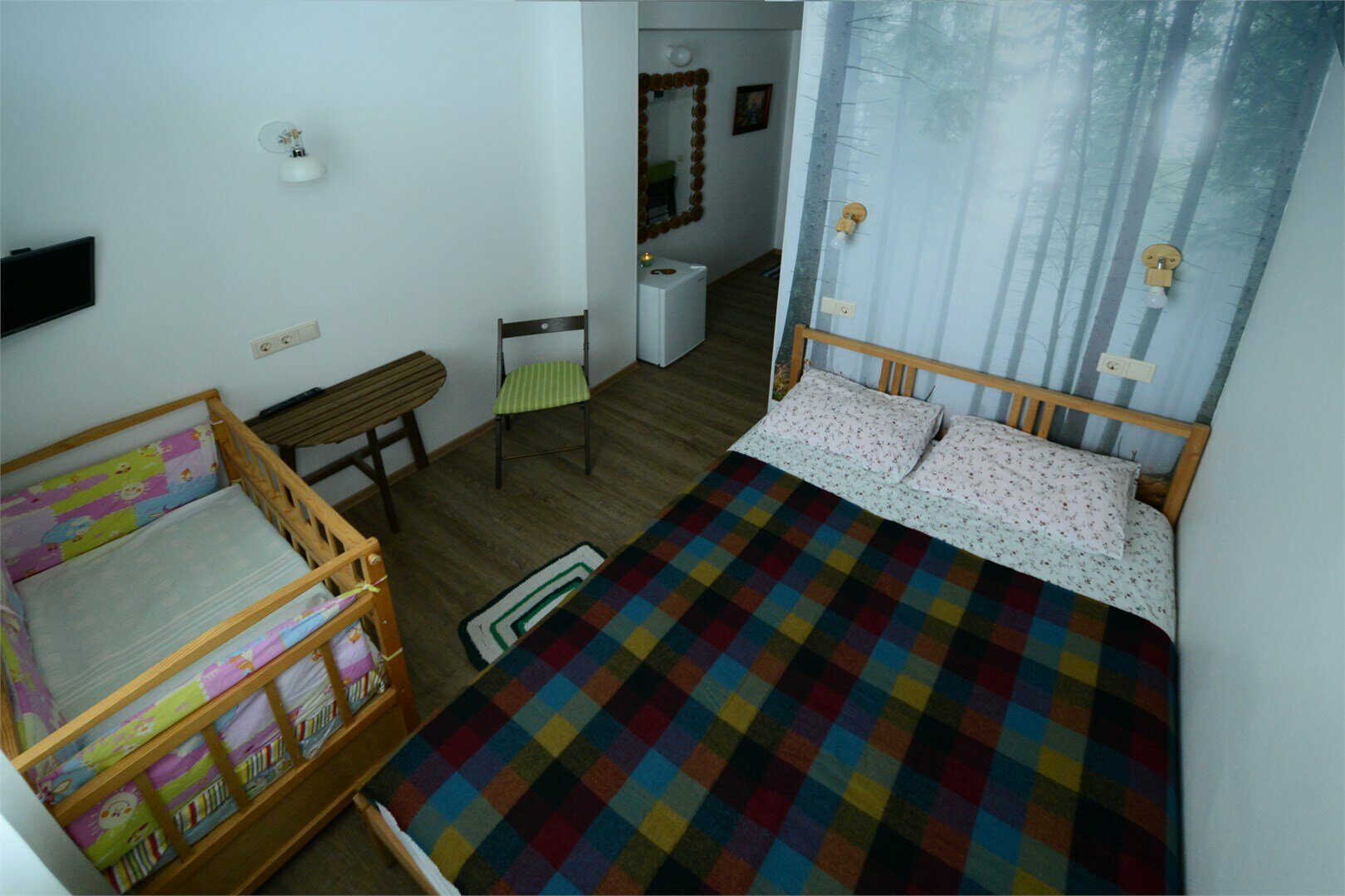 Двухместный номер с 1 кроватью и собственной ванной комнатой