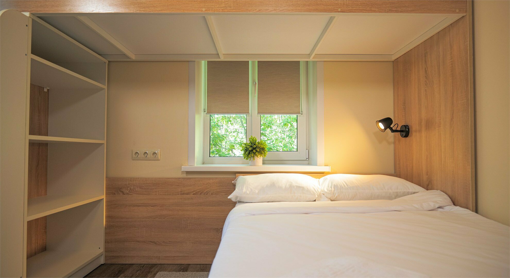 Двухместный номер с 2 отдельными кроватями и душем