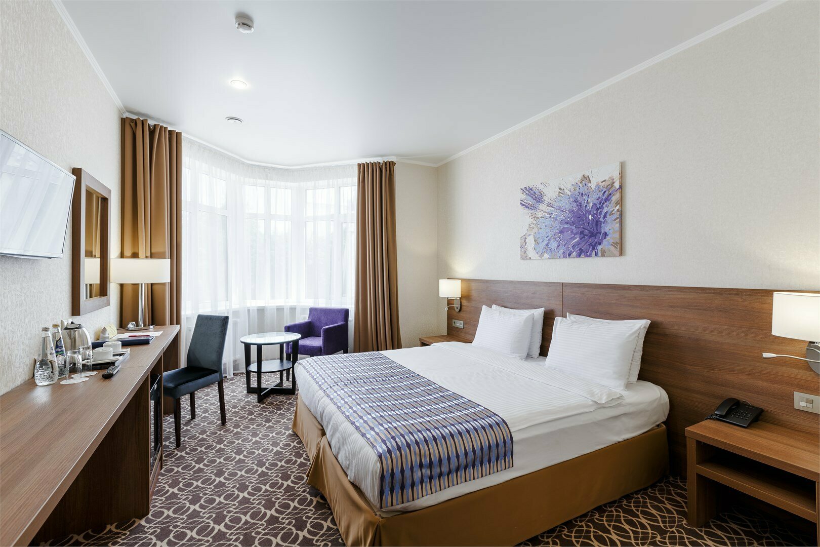 Улучшенный двухместный номер Делюкс с 1 кроватью или 2 отдельными кроватями