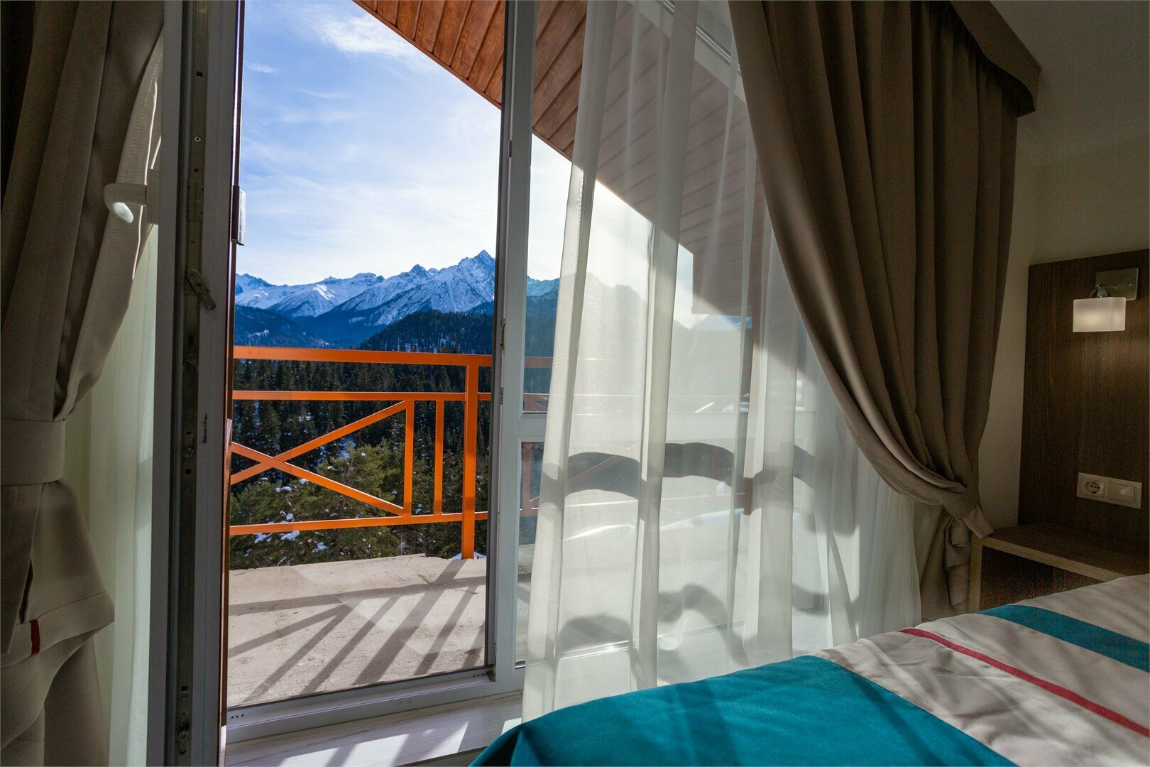 Двухместный люкс с панорамным видом на горы