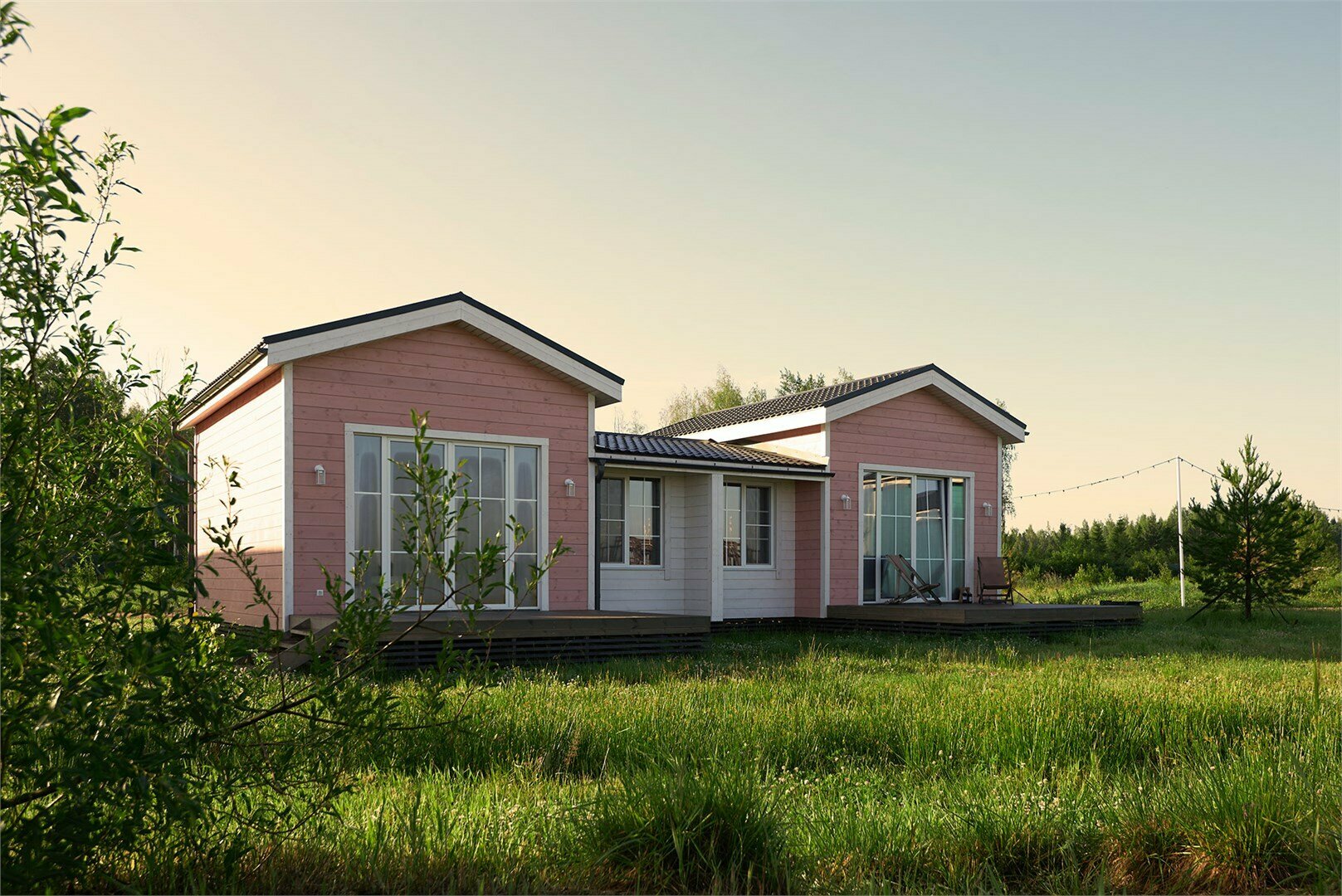 Номер в пляжном доме с террасой — первая линия