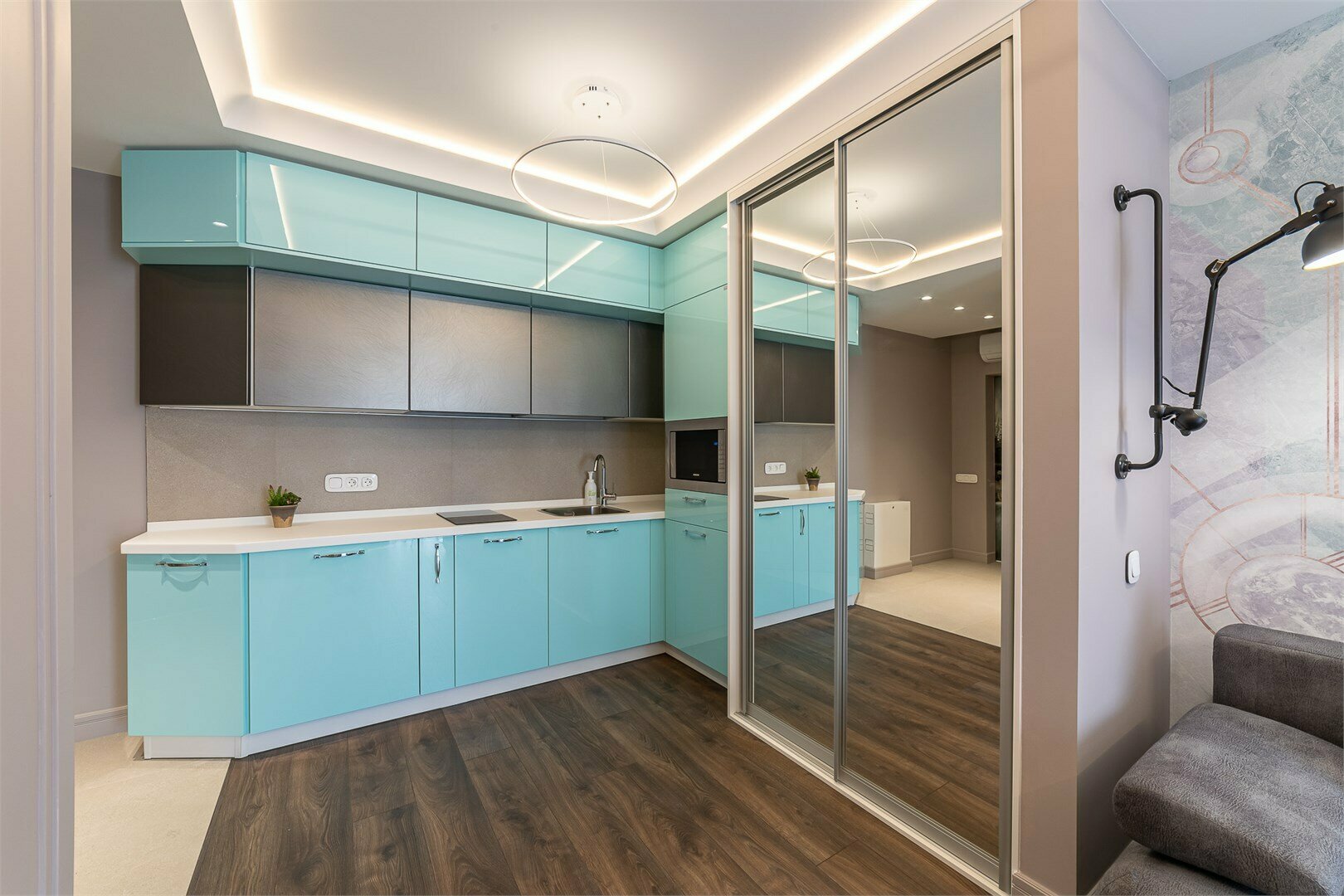 Апартаменты с 1 спальней