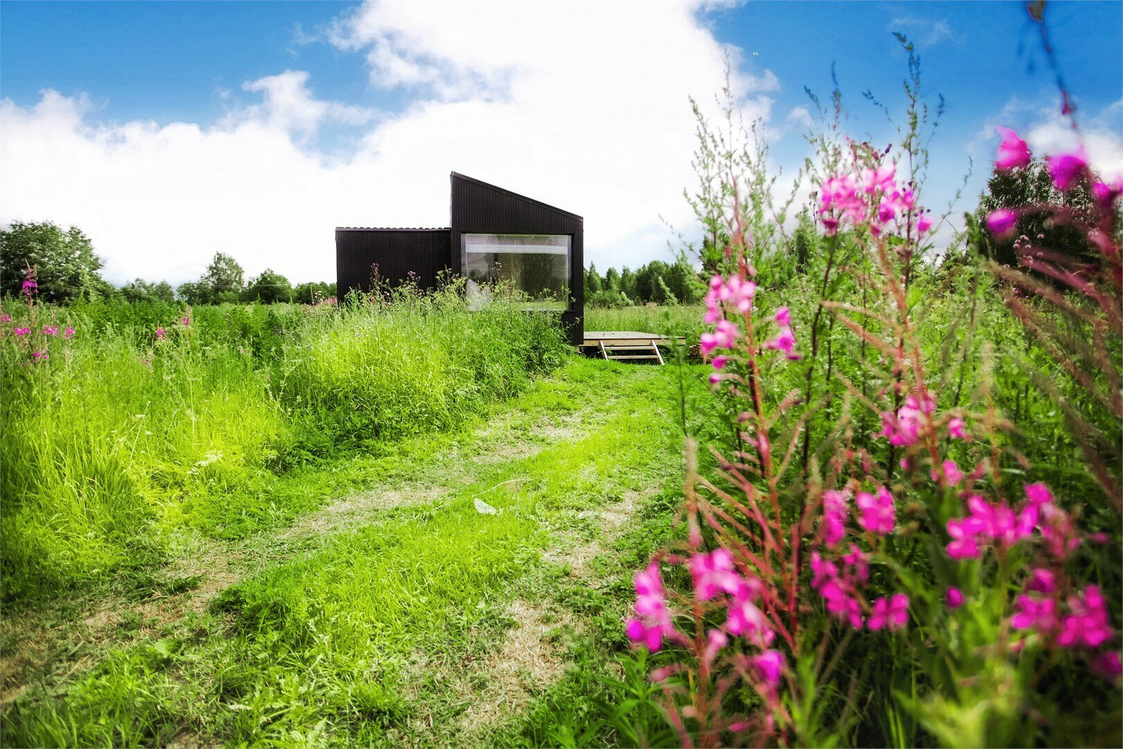 Домик  "Стандарт плюс" с террасой (4-местный)