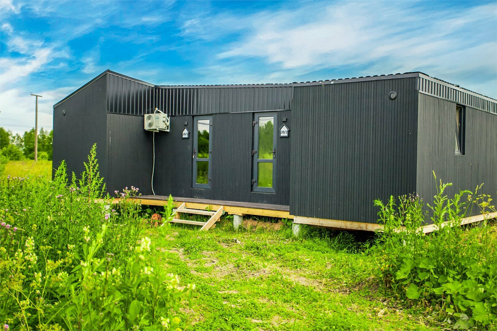 Домик "Стандарт" с террасой (2-местный)