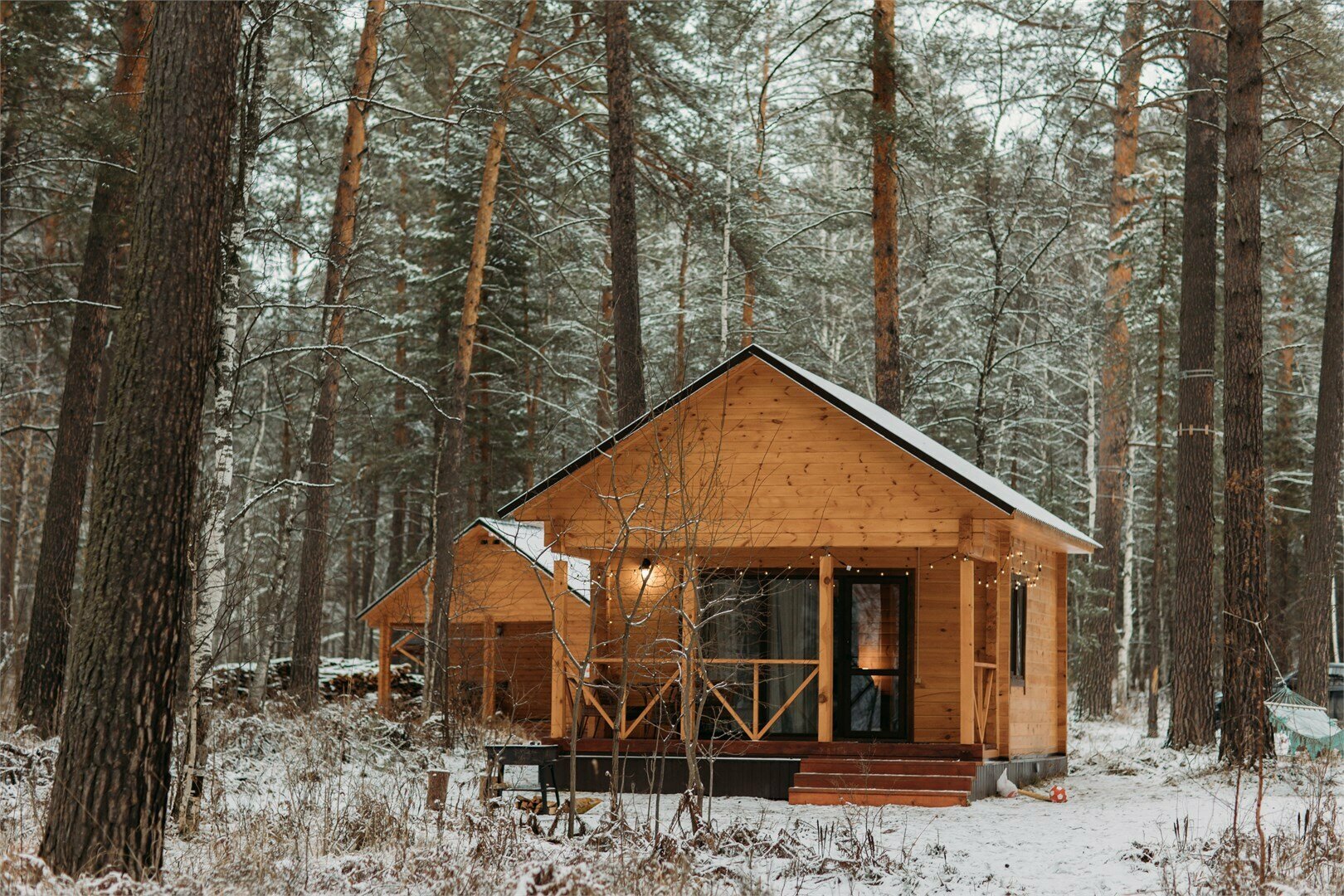 Домик с террасой