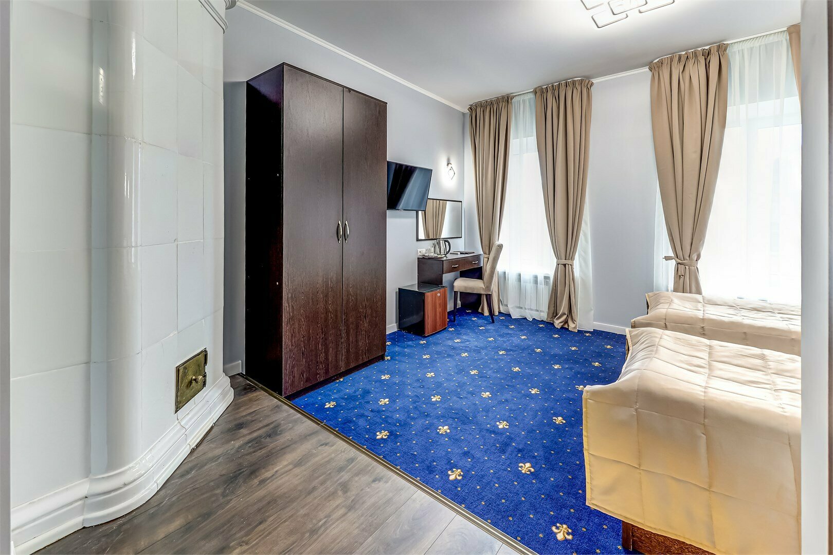 Стандарт с 1 кроватью или 2 раздельными кроватями и видом во двор