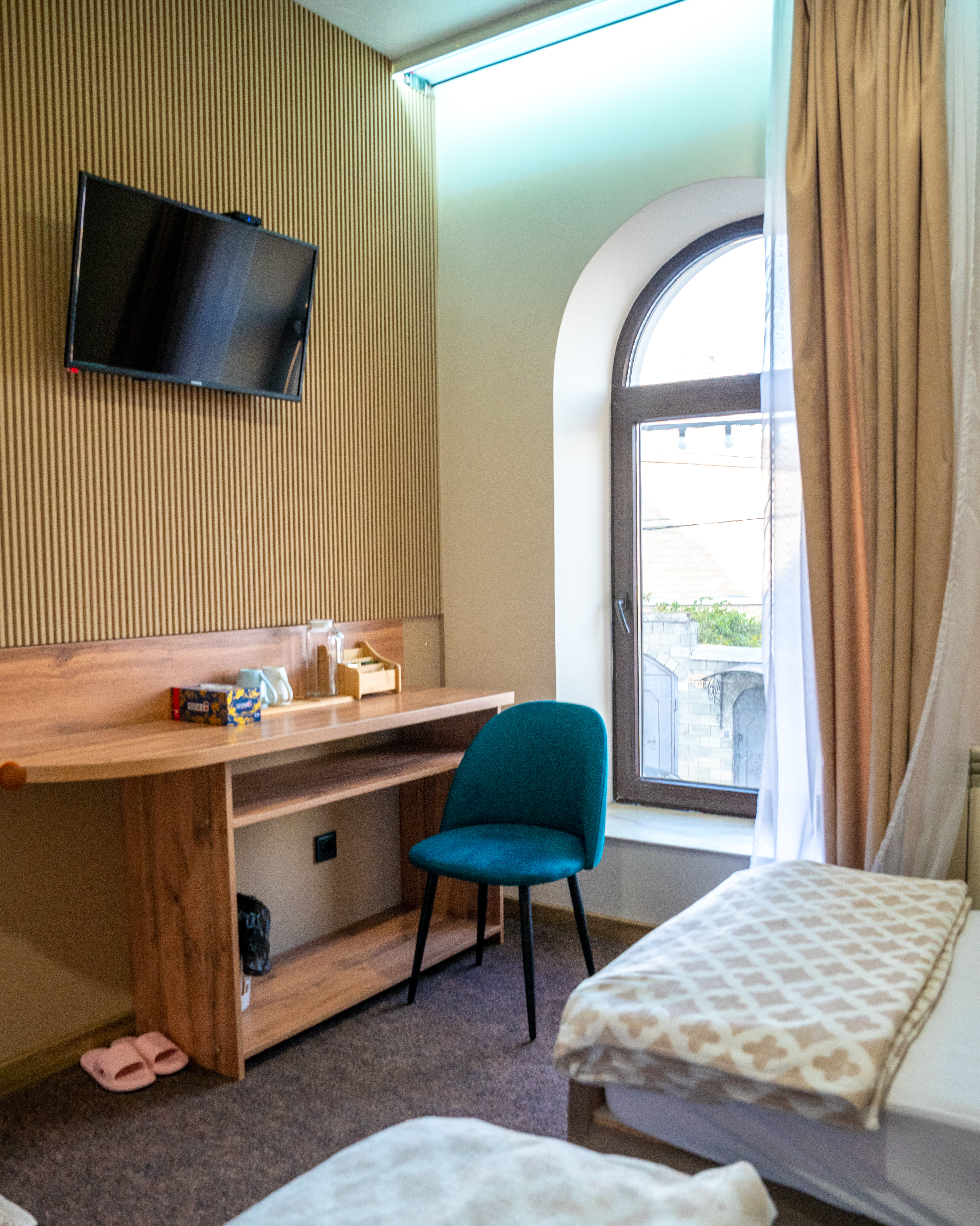 Двухместный номер с 2 отдельными кроватями, вид на город