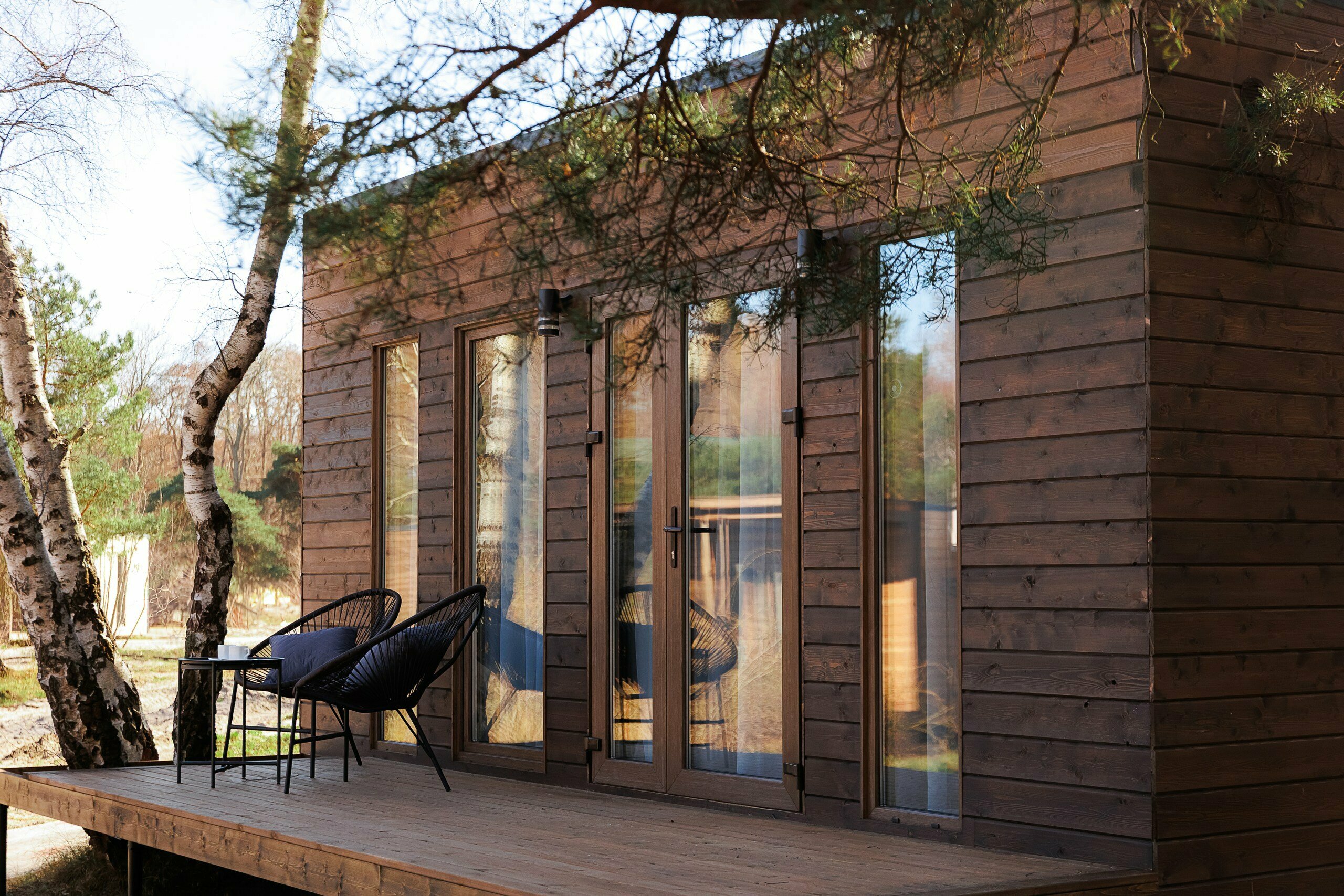 Двухкомнатный домик с ванной