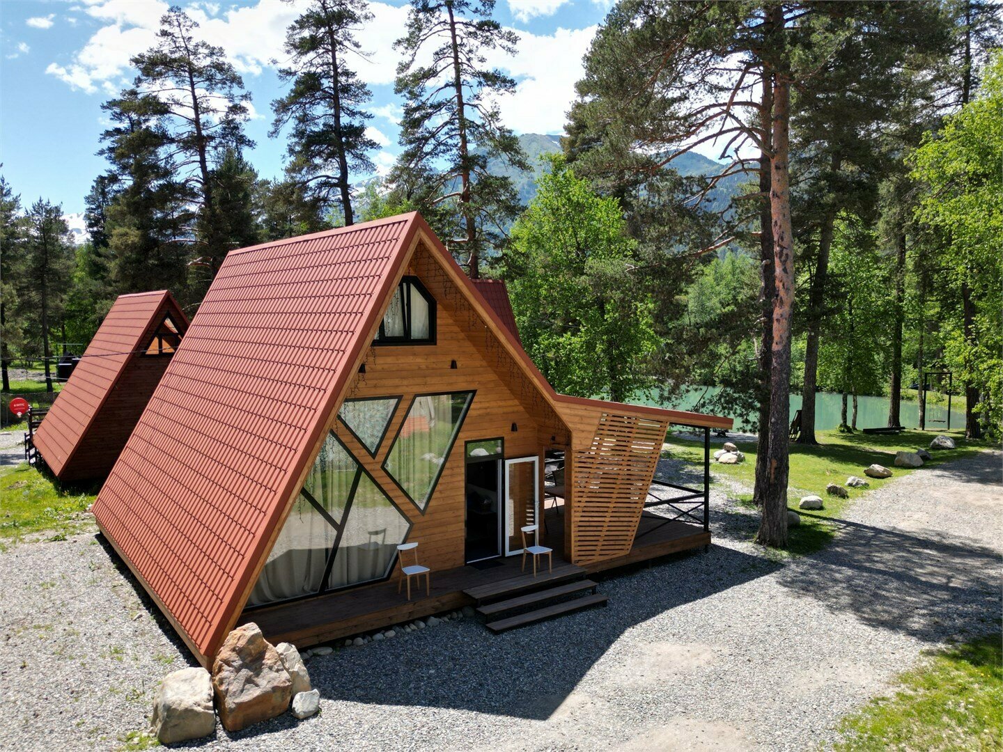 Коттедж с видом на озеро