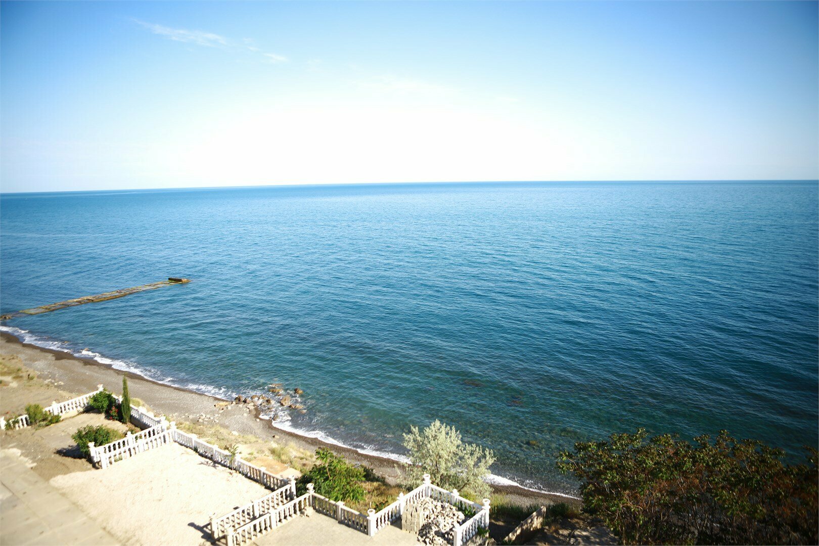 Четырехместный номер с видом на море