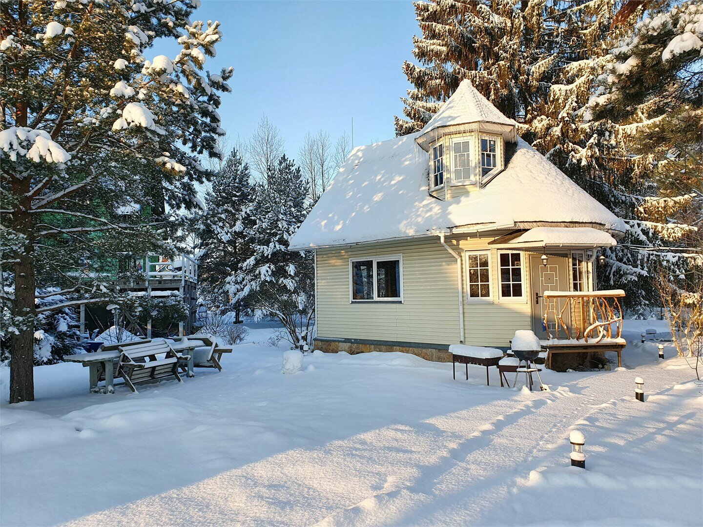 Дом с башенкой на 7 гостей