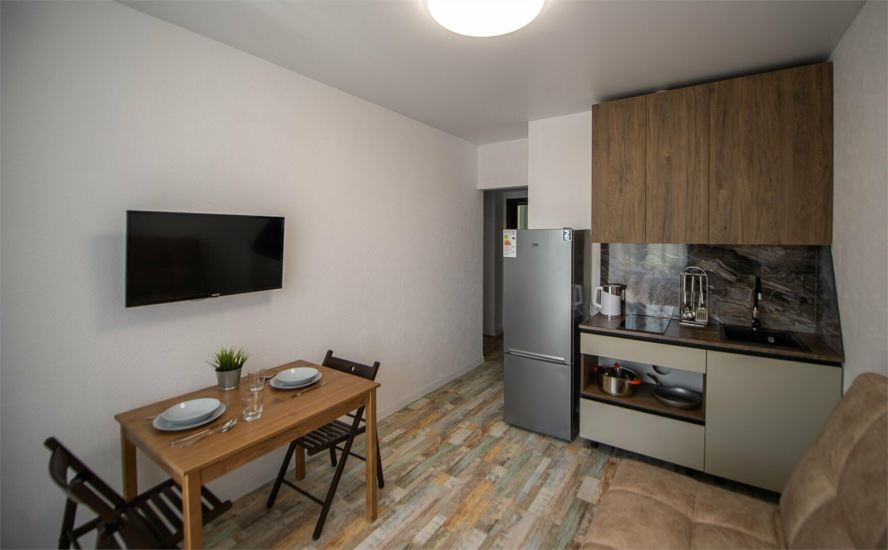 Апартаменты с 1 спальней