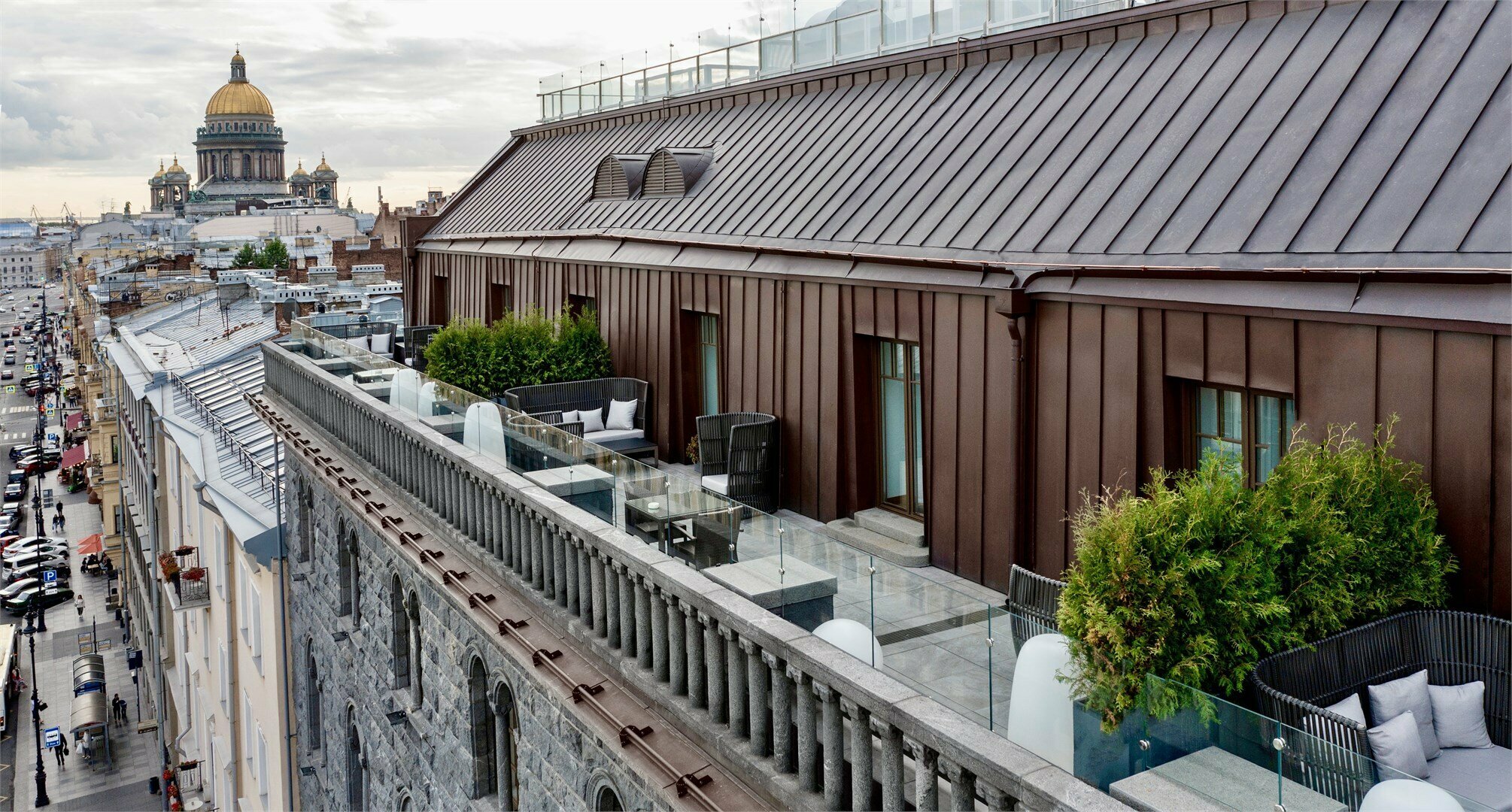 Представительский люкс с террасой